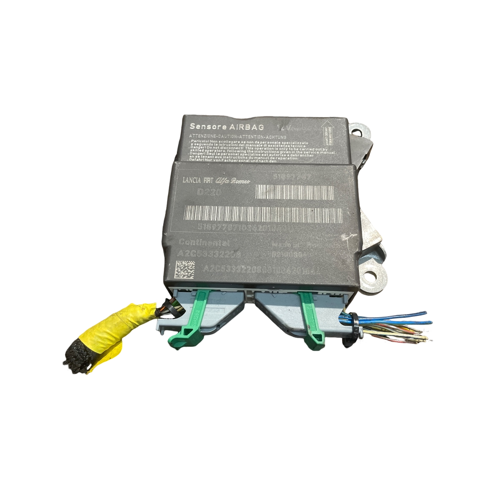 Centralina Comando Airbag 51918197 Usato