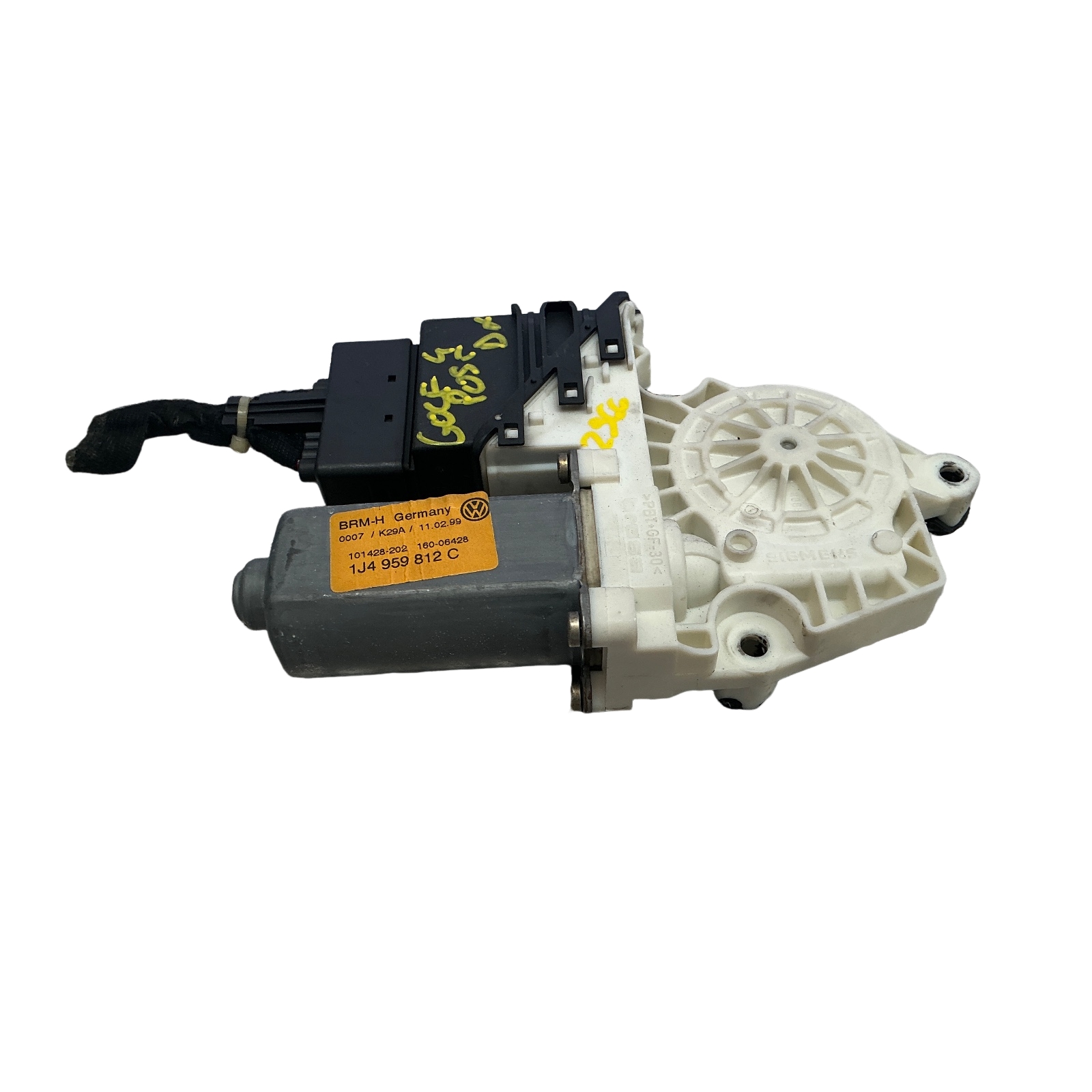 Alzacristallo Elettr. Porta Post. Destro (Siemens Bosch Volkswagen) 1J4839462F 1J4 959 812 C Usato