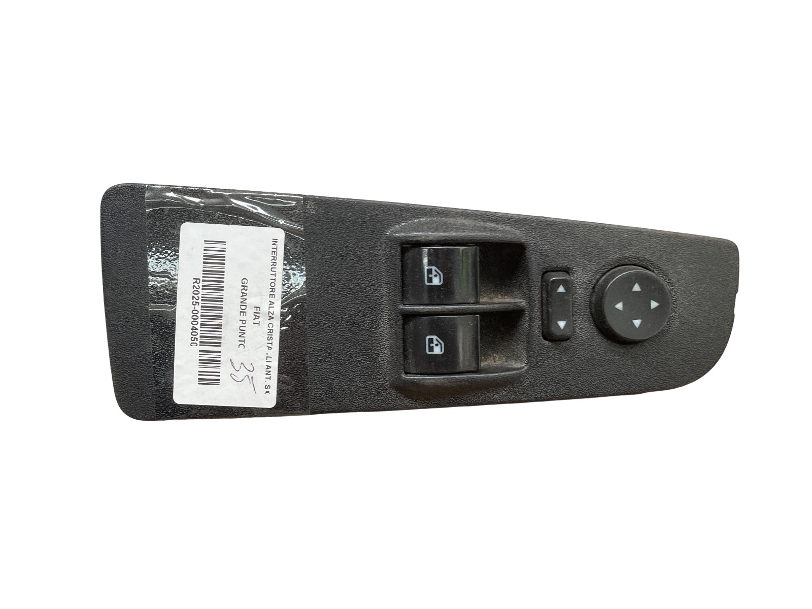 Interruttore Alzacristalli Porta Post. Sinistro (Fiat Trw) 735411038 Usato