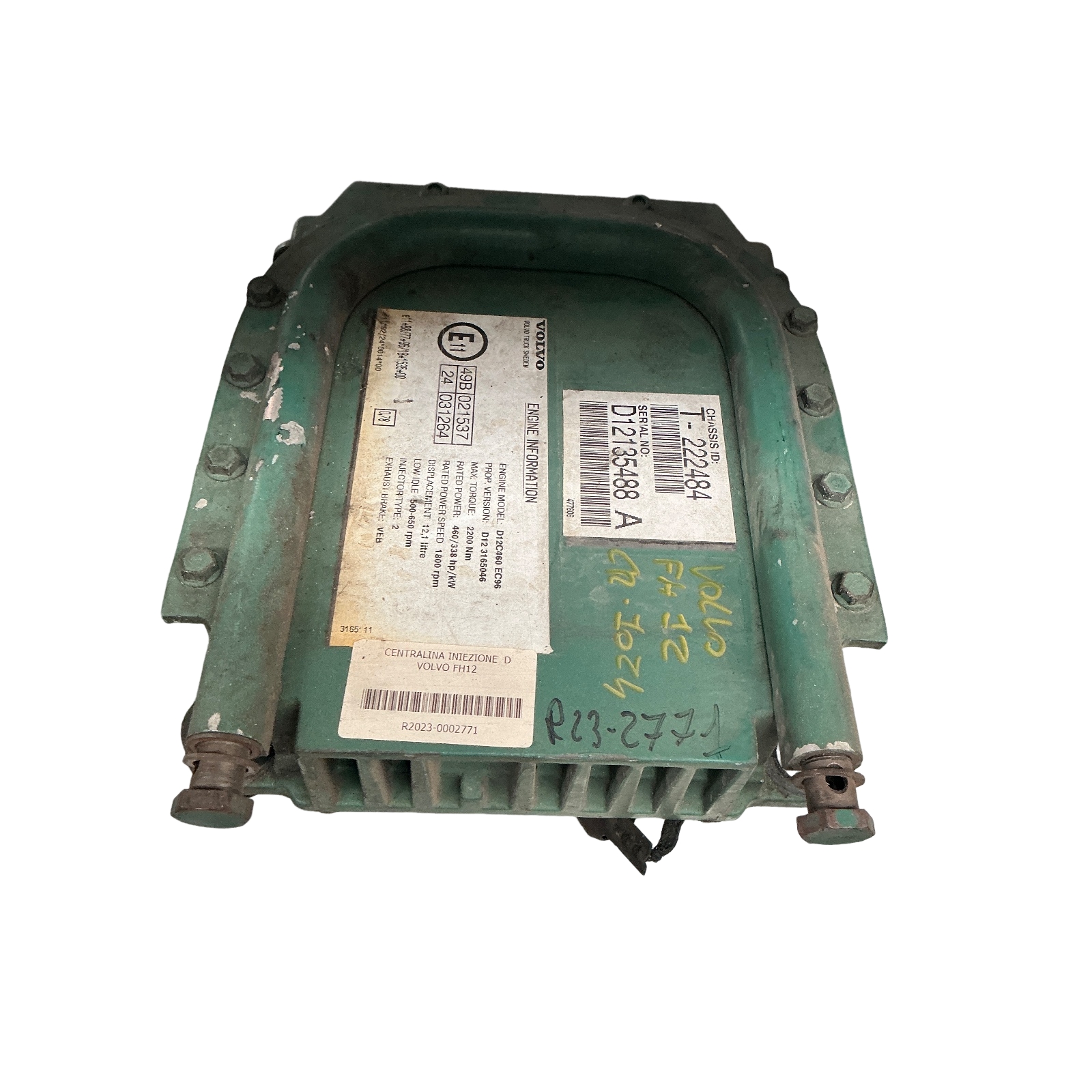 Centralina Iniezione (Volvo) D12135488A D12C460EC96 Usato