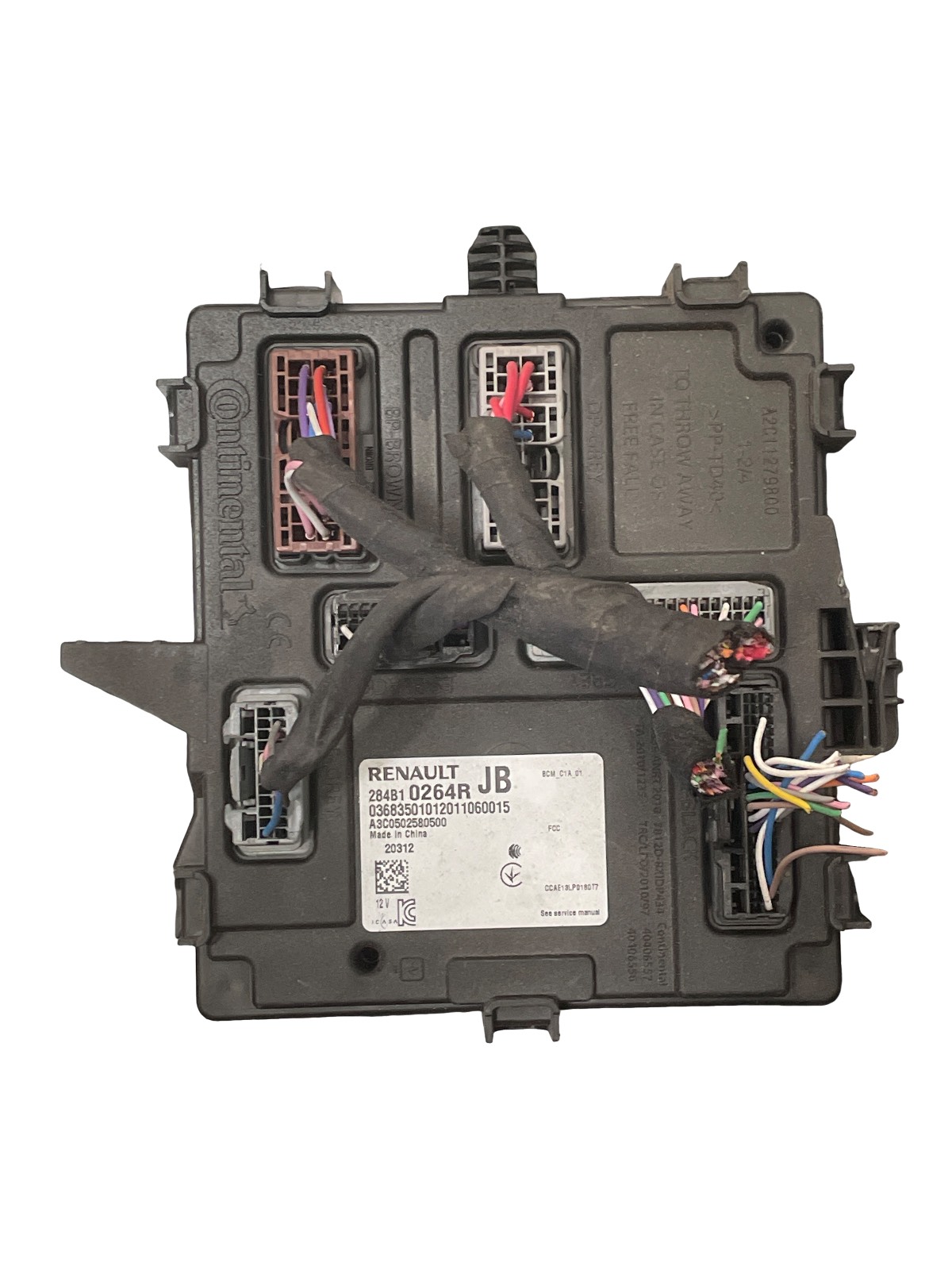 Body Computer (Continental Renault) 284B69582R A3C0502580500 Usato