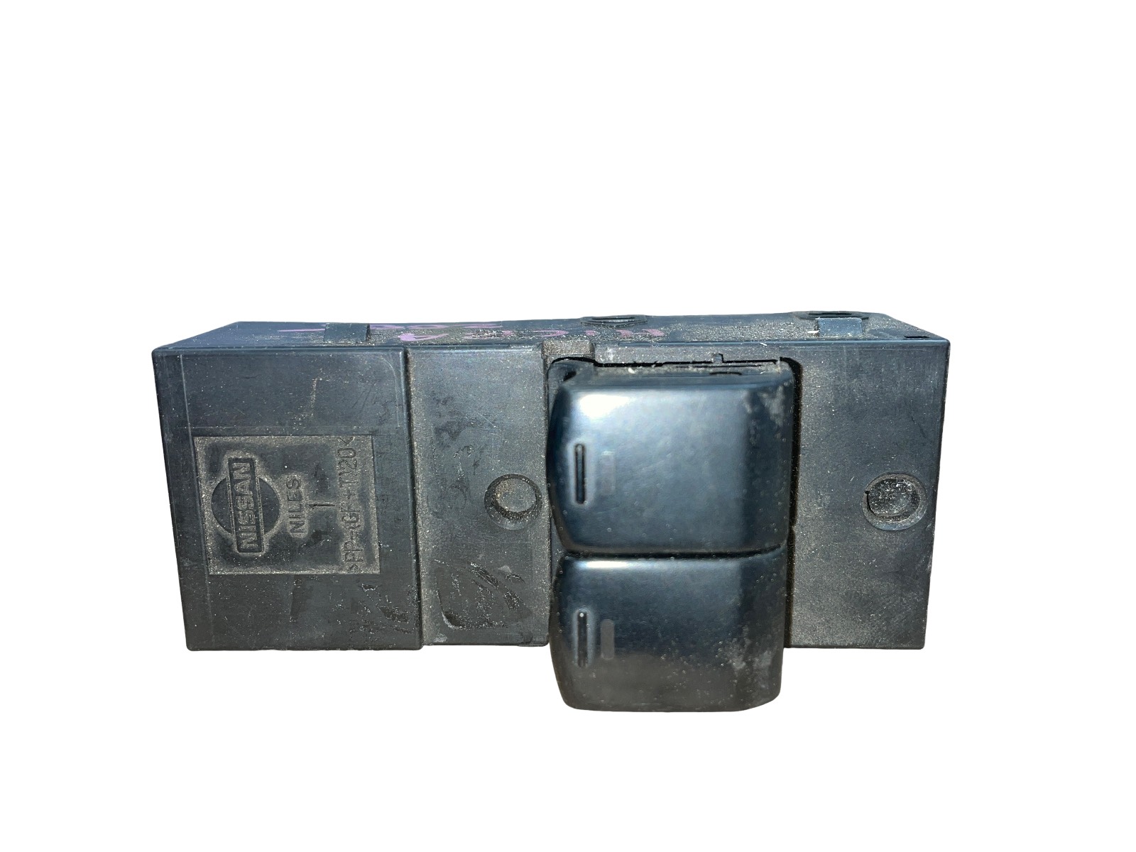 Interruttore Alzacristalli Porta Ant. Sinistro (Nissan Niles) 25411AX610 Usato