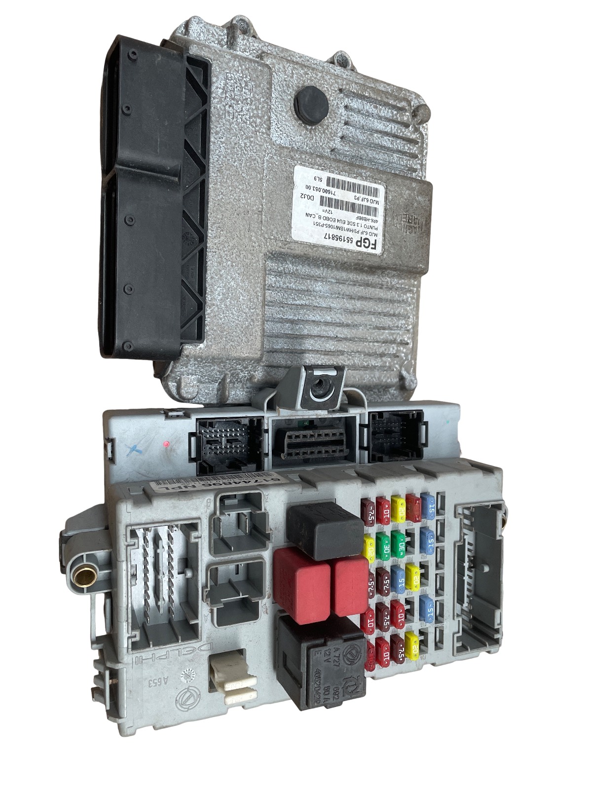 Kit Cavi Accensione Motore (Fgp Magneti Marelli Delphi Fiat) 55192093 71600.053.00, 406626 Usato