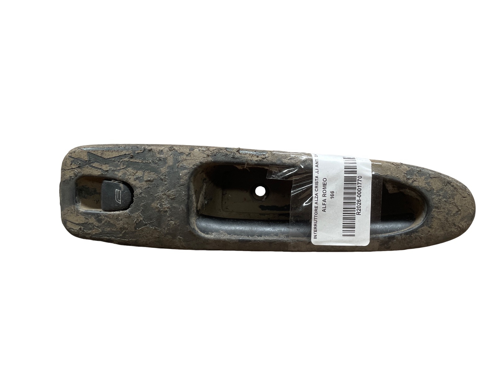 Interruttore Alzacristalli Porta Ant. Destro (Alfa Romeo) 156037289 156018962 Usato