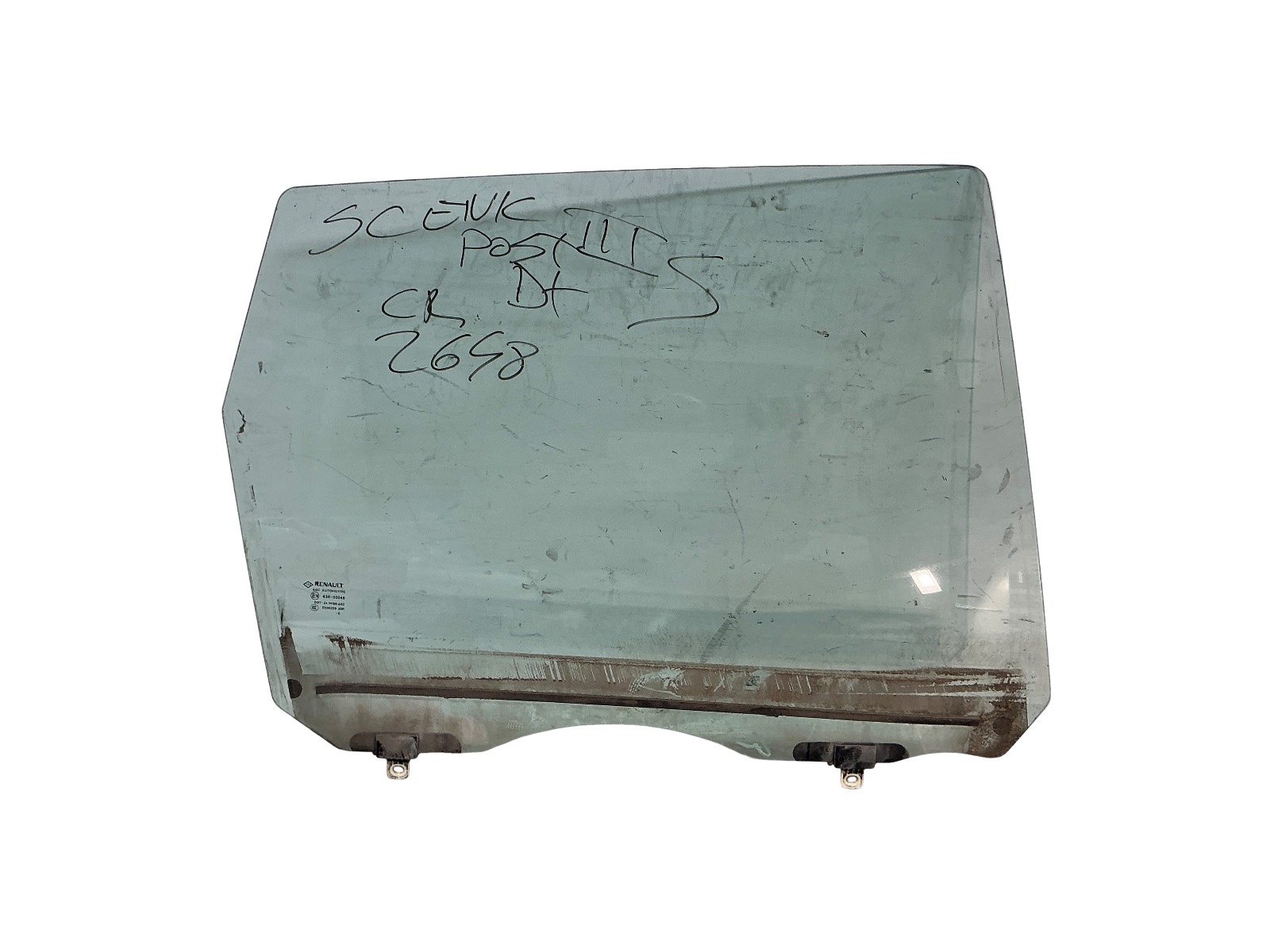 Scendente Porta Post. Destro (Renault Agc Automotive) 823000010R 823000011R Usato