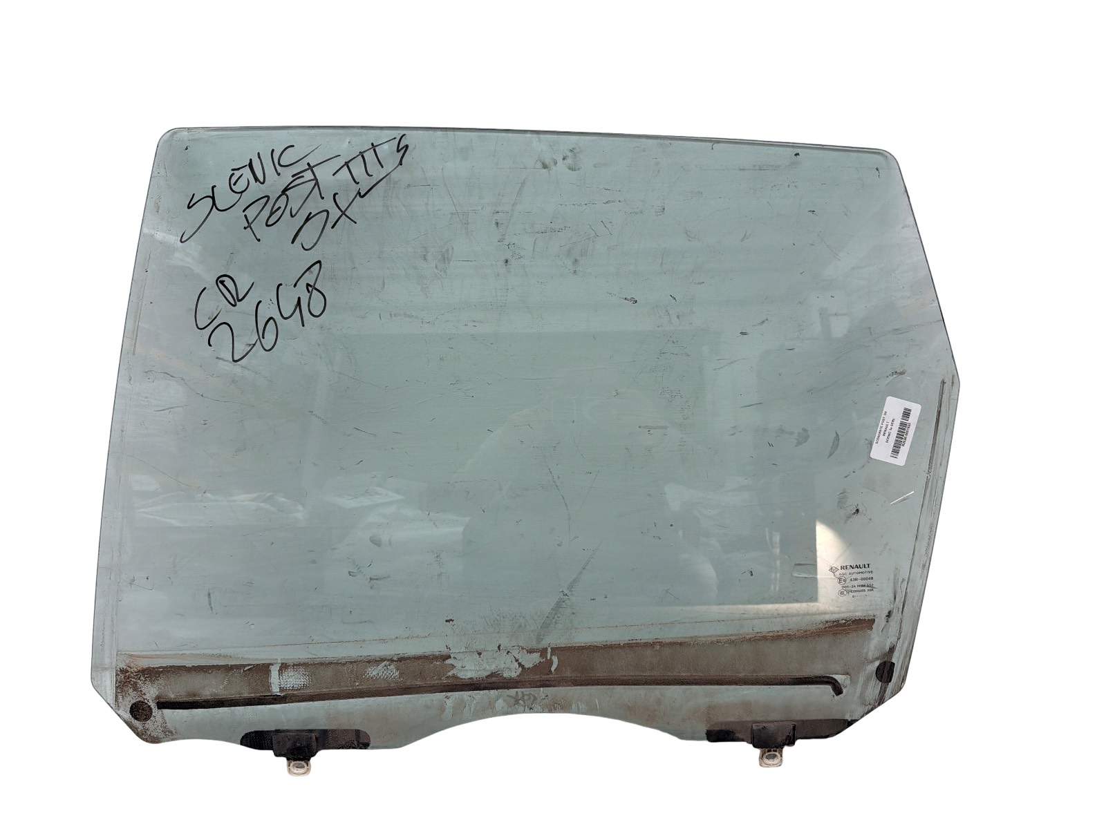 Scendente Porta Post. Sinistro (Renault Agc Automotive) 823010010R 823010011R Usato