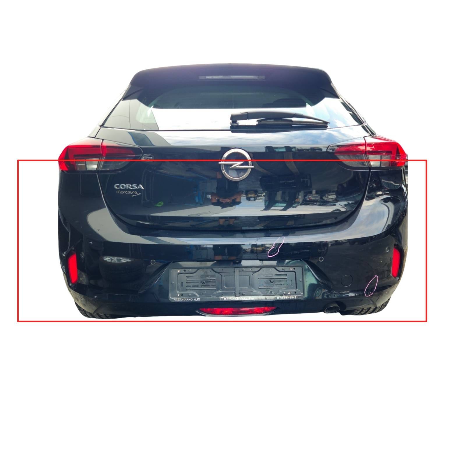 Paraurti Post. Opel CORSA (P2JO) (07/19>01/24<) 166335691T Usato