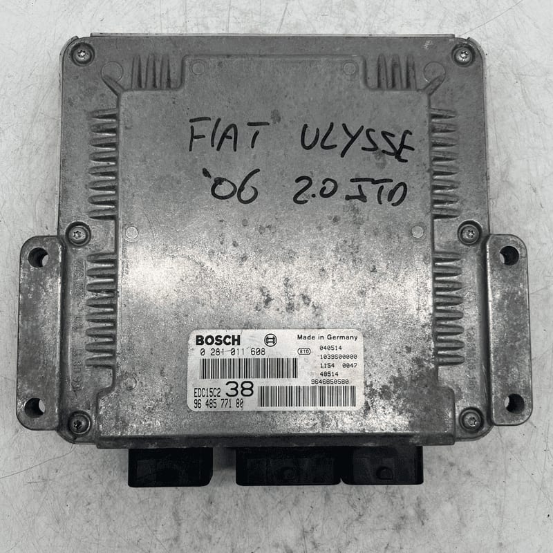 Centralina Iniezione Fiat ULYSSE (2F) (06/02>12/10<) 9661145380 0281011608, 9648577180 Usato