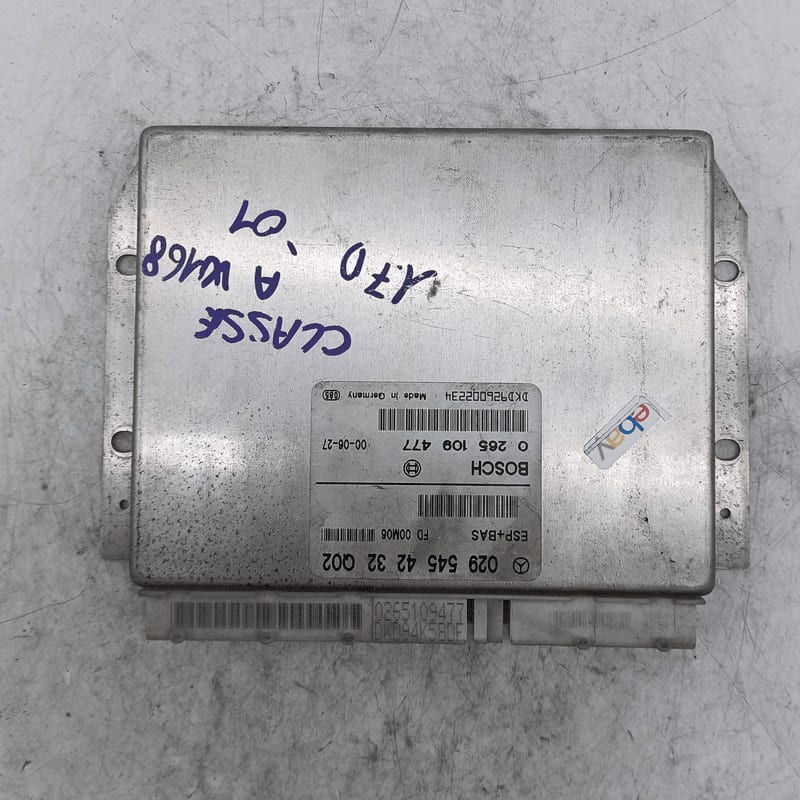 Centralina Abs Mercedes-benz Classe A (W168) (10/97>02/01<) 0295454232 0265109477, A0295454232 Usato