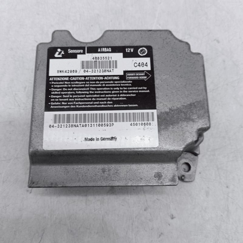 Centralina Comando Airbag 46835521 5WK42969, 45010608 Usato