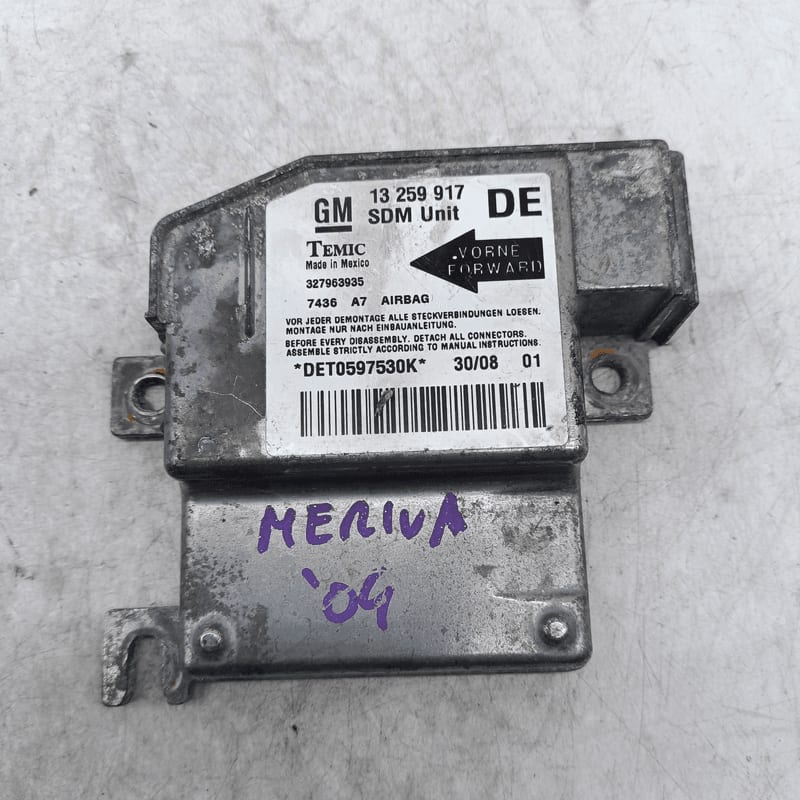 Centralina Comando Airbag (Temic) 13259917 Usato