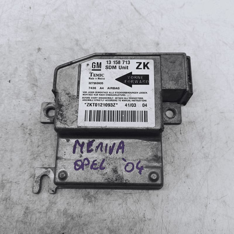 Centralina Comando Airbag (Temic) 13158713 Usato