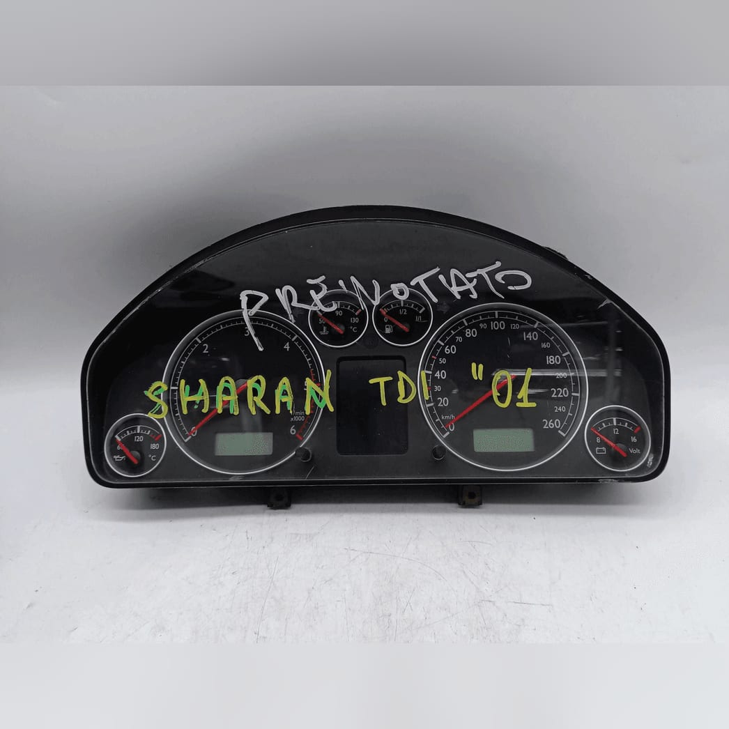 Quadro Portastrumenti Volkswagen SHARAN (7M) (04/00>) 110080 032, 006, 7M3920840G, YM2110849, 040102, 02822364, 7M3920800MXZ02 Usato