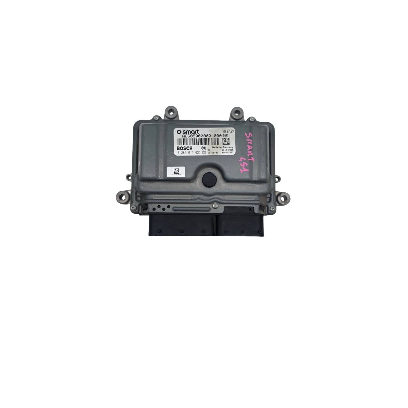 Centralina Iniezione Smart FORTWO (A/C451) (09/10>09/15<) A6609000800 Usato