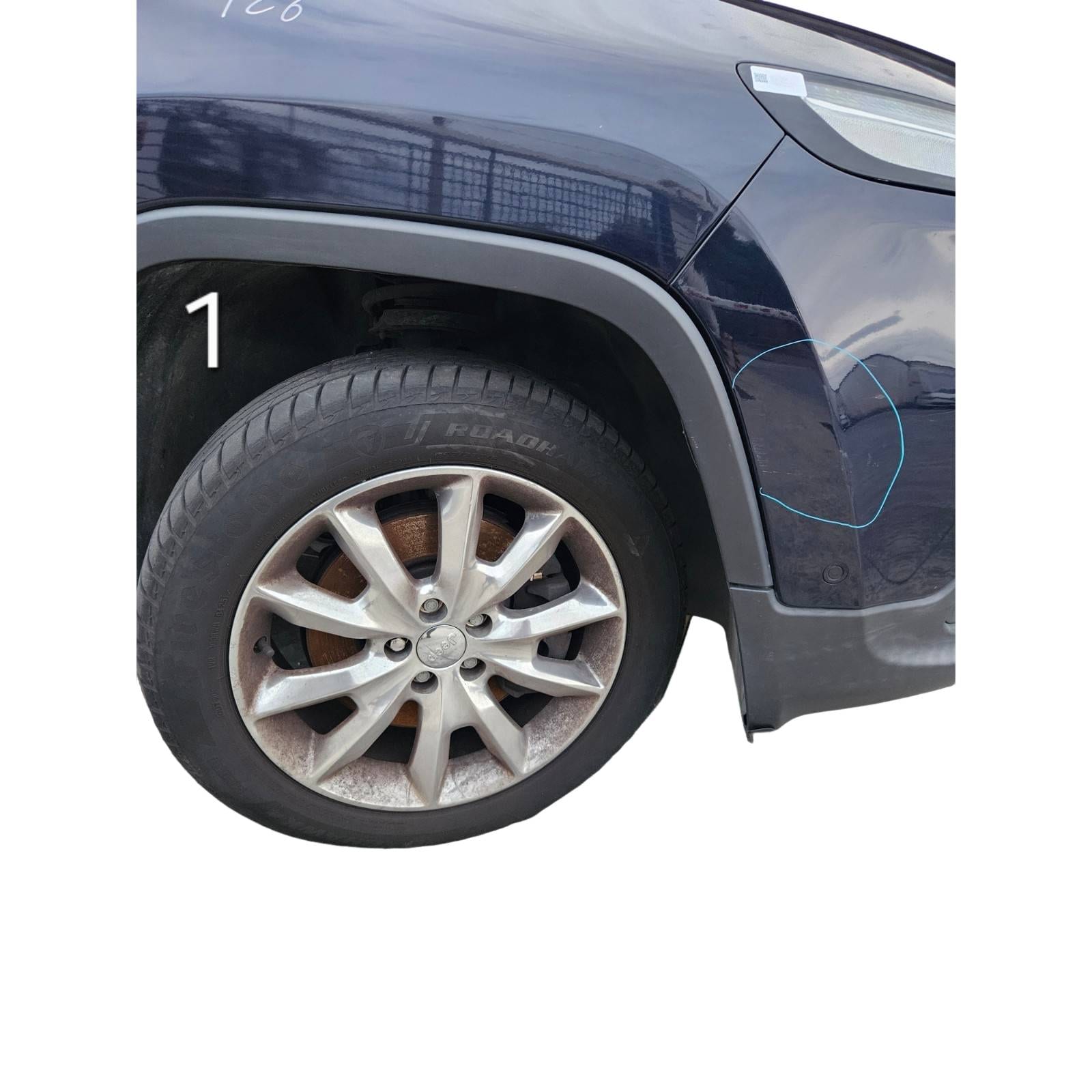 4 Cerchi Con Gomme Jeep CHEROKEE (KL) (03/14>12/18<) Usato