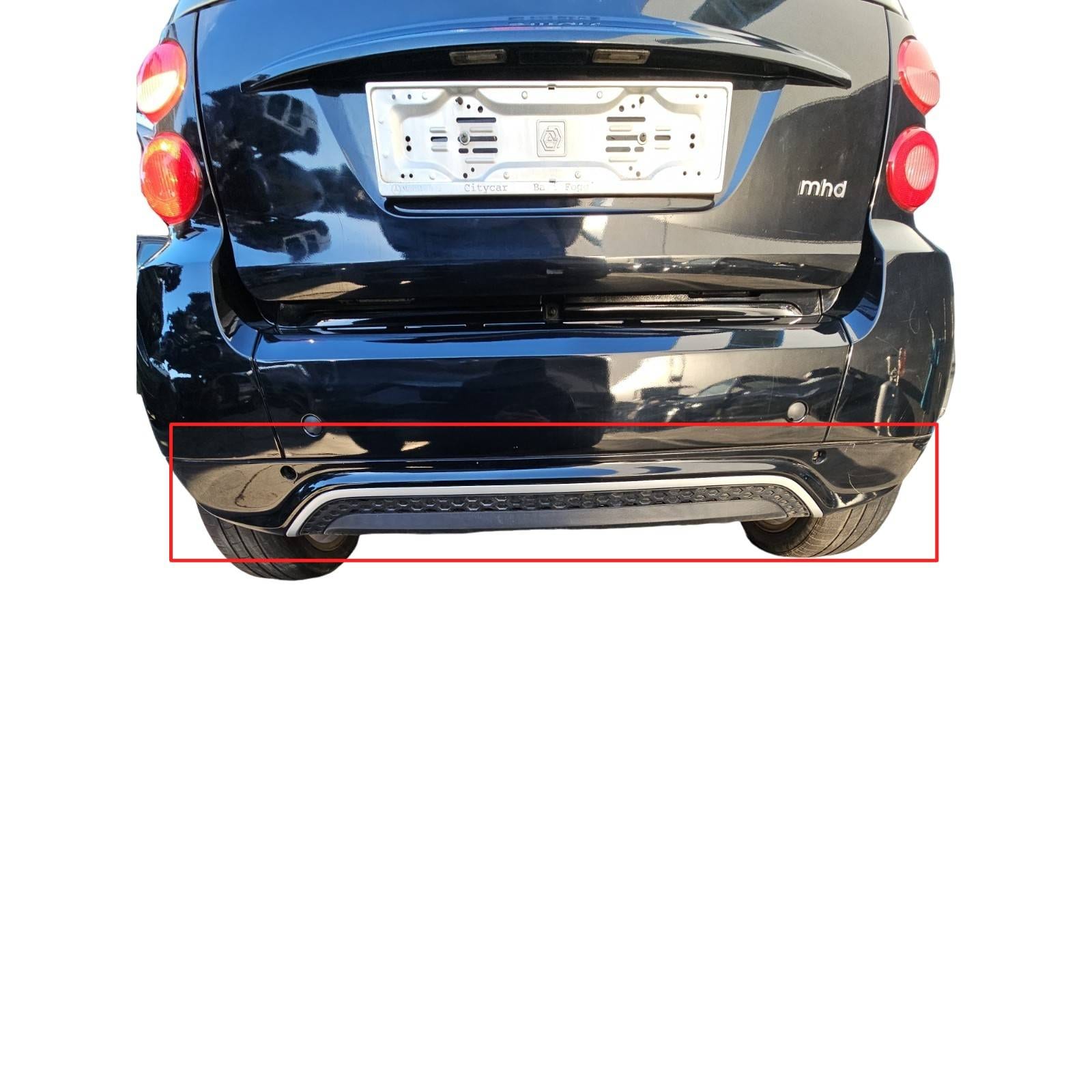 Paraurti Post. Centr. Inf. Smart FORTWO (A/C451) (09/10>09/15<) A4518850053C22A Usato