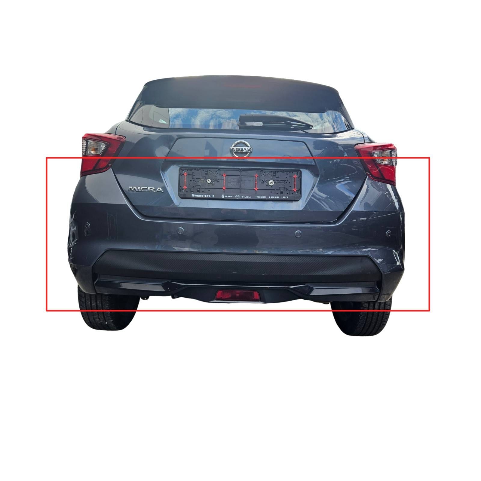 Paraurti Post. Nissan MICRA (K14FR) (01/17>) 850225FA5C Usato