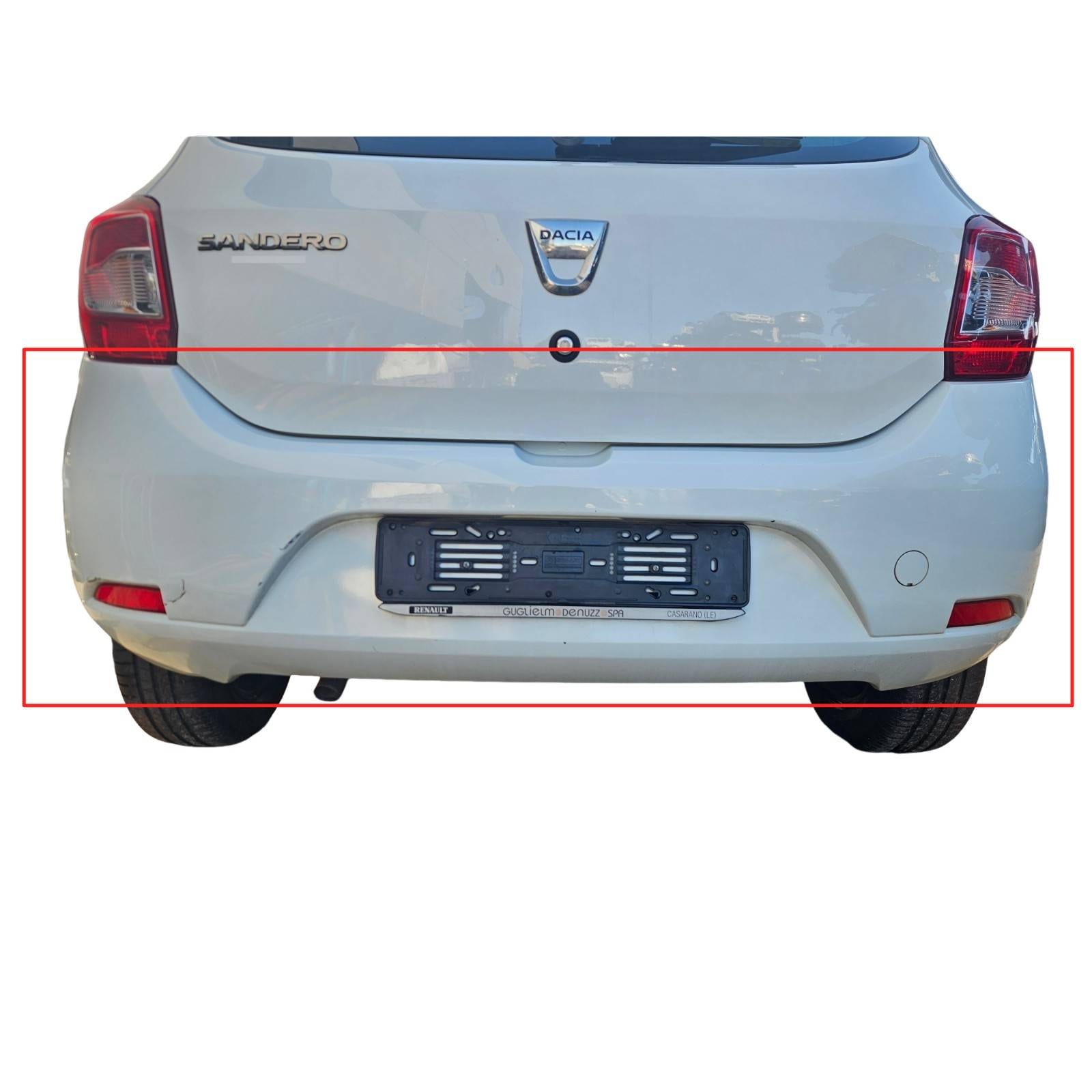Paraurti Post. Dacia SANDERO 2a Serie (12/12>09/21<) 850103777S Usato