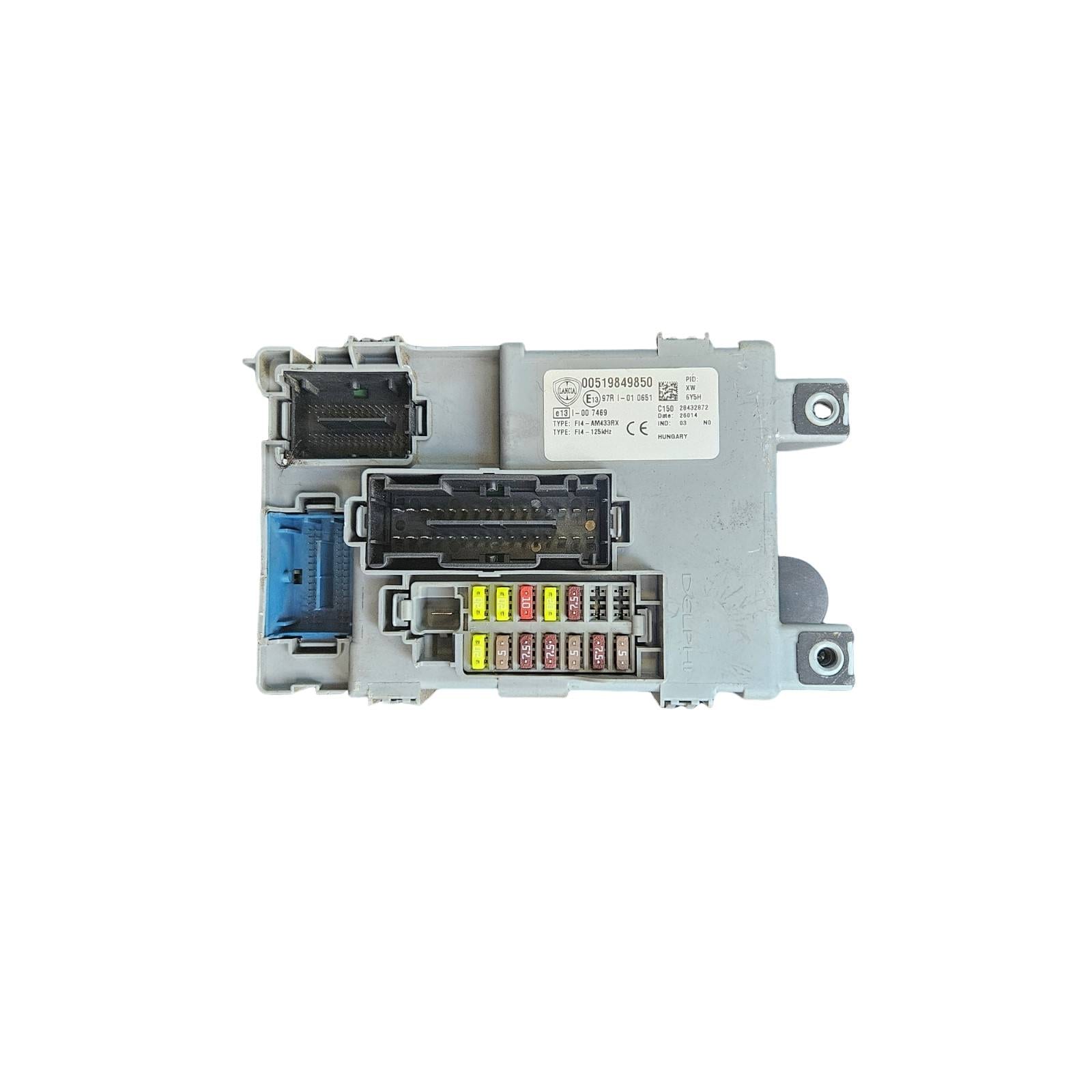 Scatola Fusibili Lancia YPSILON (TK) (04/11>06/16<) 00519849850 Usato