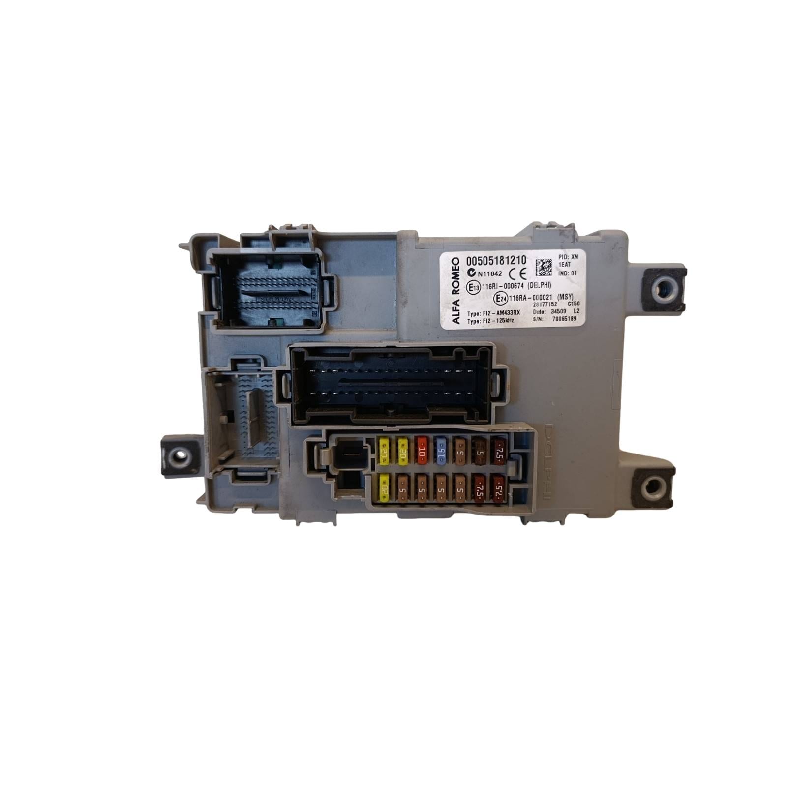 Body Computer (Alfa Romeo Delphi) 00505181210 00505181210 Usato