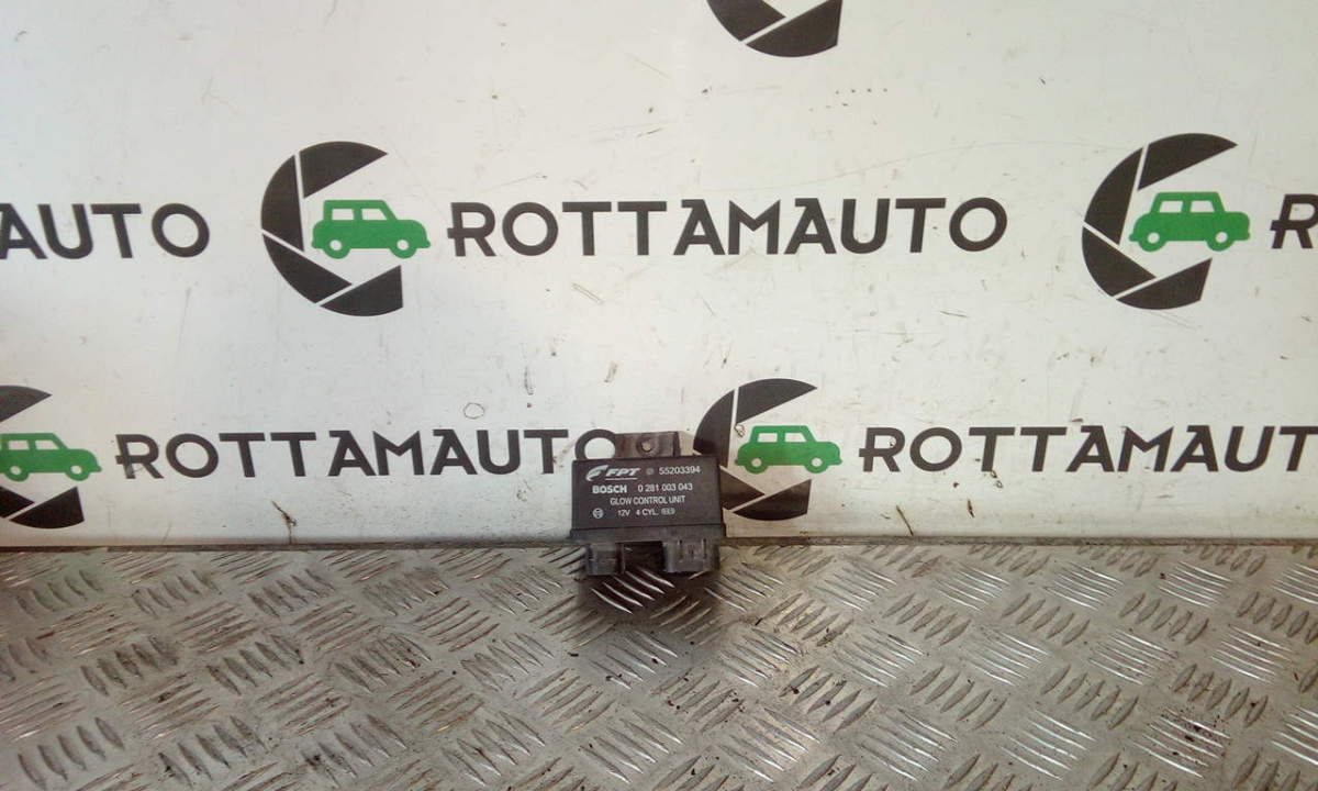 Relè Preriscaldamento Candelette BOSCH FPT Usato