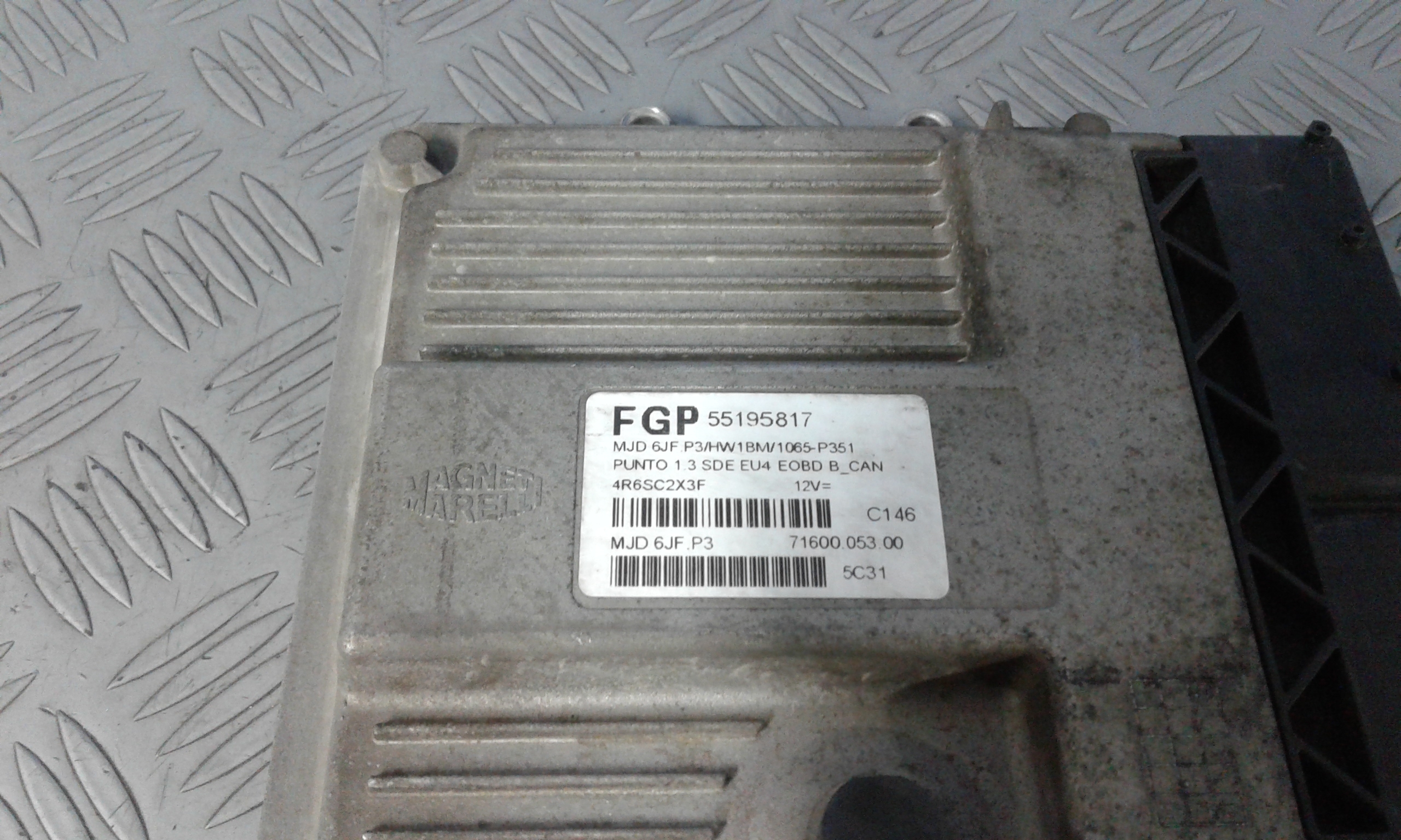 Centralina Iniezione (Magneti Marelli Fgp) 51827446 71600.053.00 Usato
