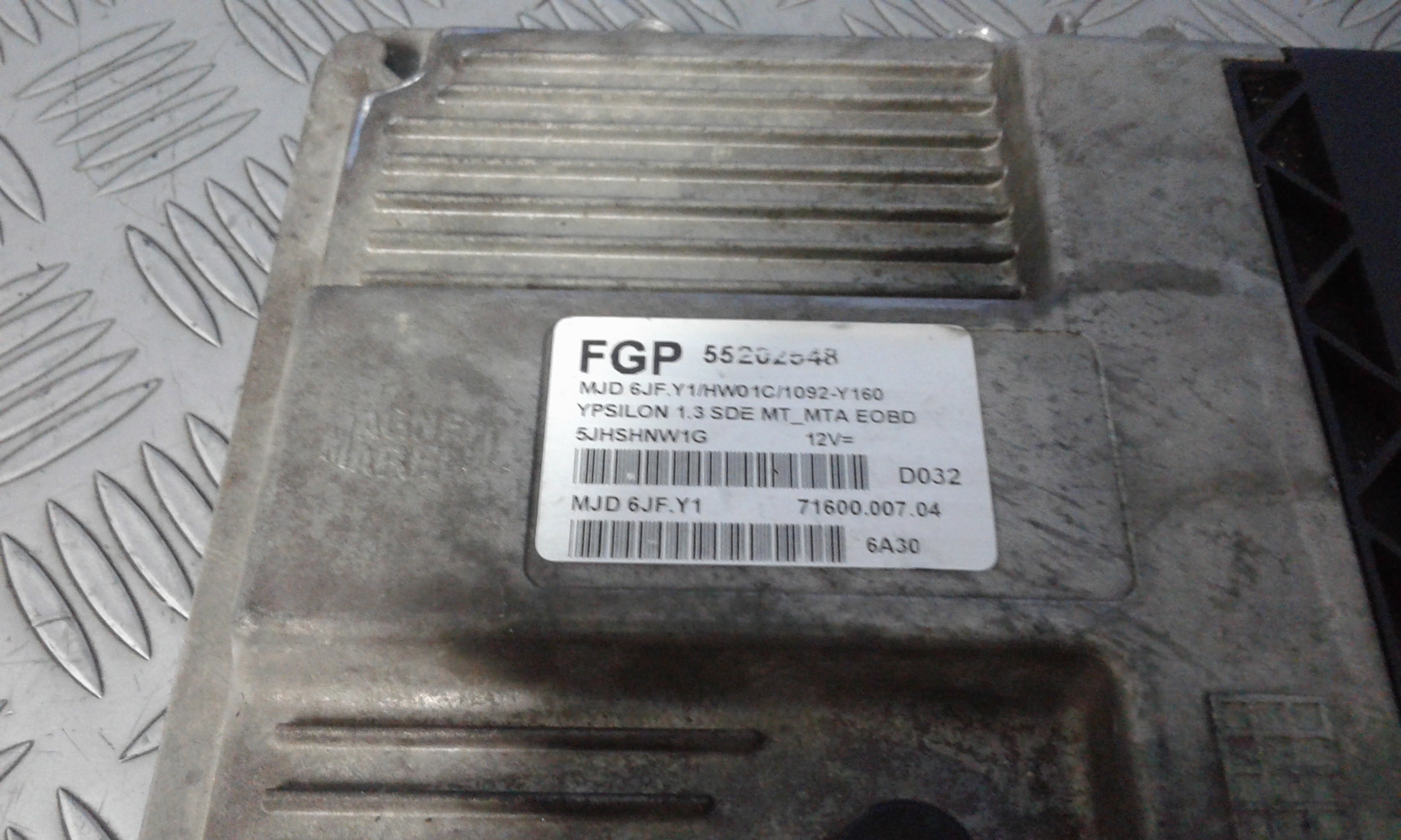 Centralina Iniezione (Fgp Magneti Marelli) 55195528 Usato