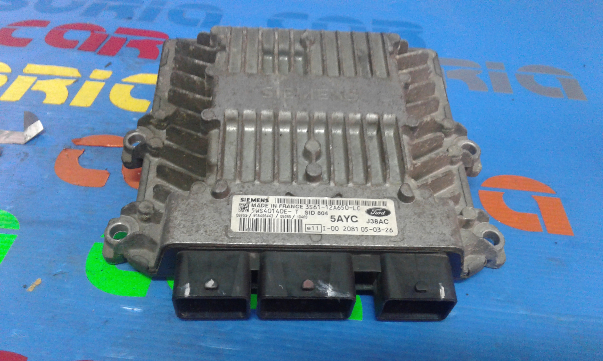 Centralina Iniezione (Siemens Ford) 1360194 5WS40140E-T Usato