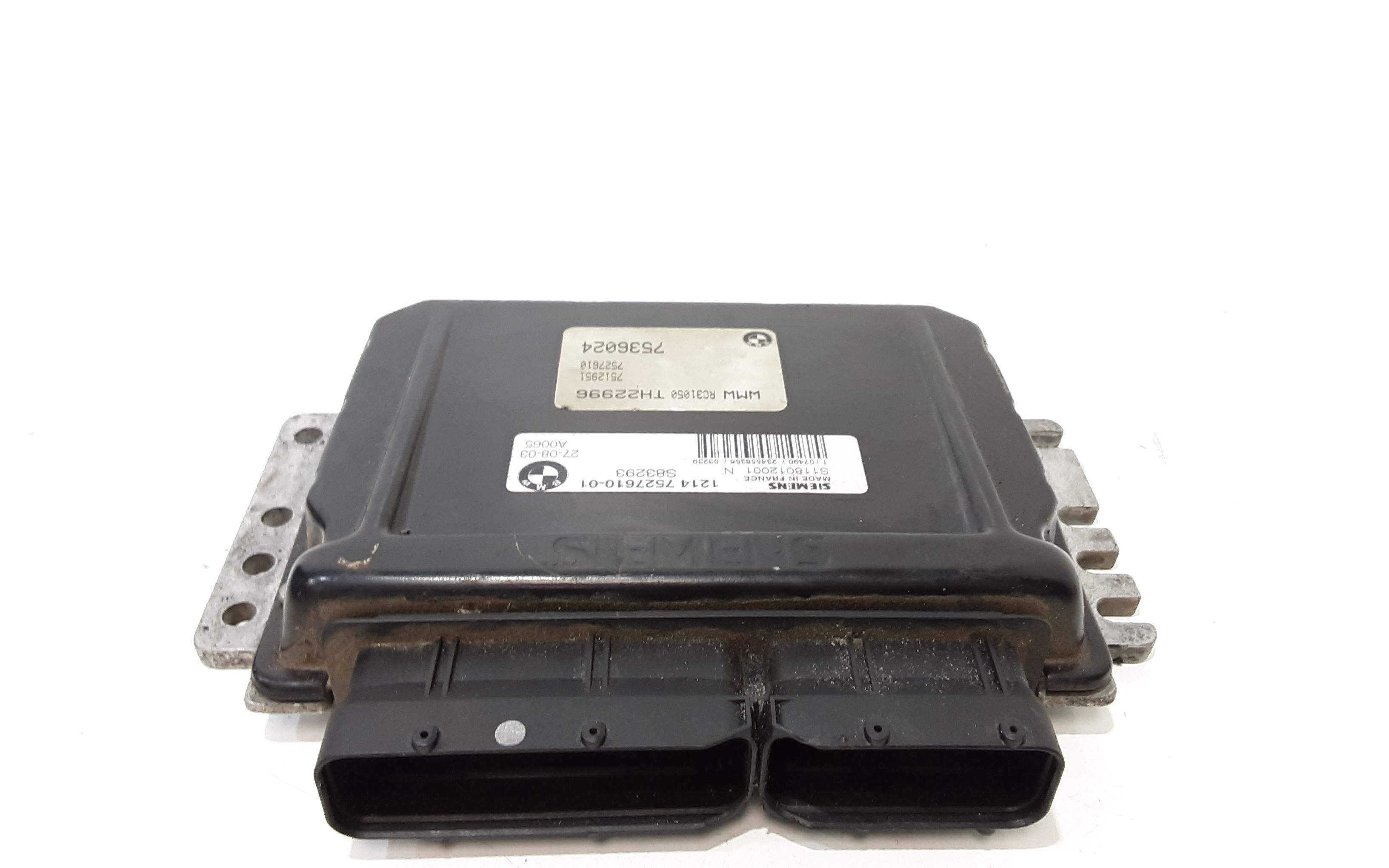 Centralina Iniezione (Siemens Siemens Bmw) 12147557395 S118012001N Usato