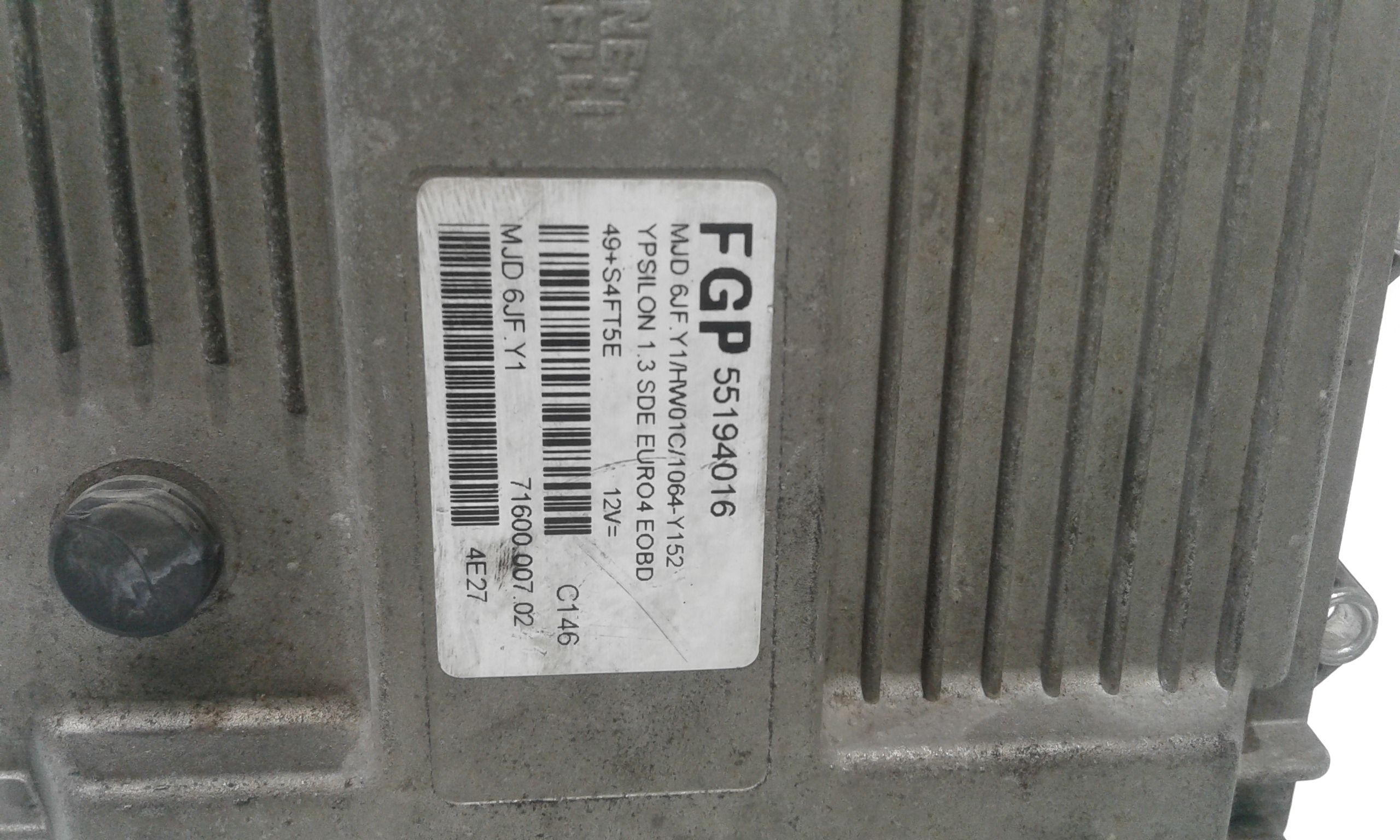 Centralina Iniezione (Fgp Magneti Marelli) 55195528 71600.007.02 Usato