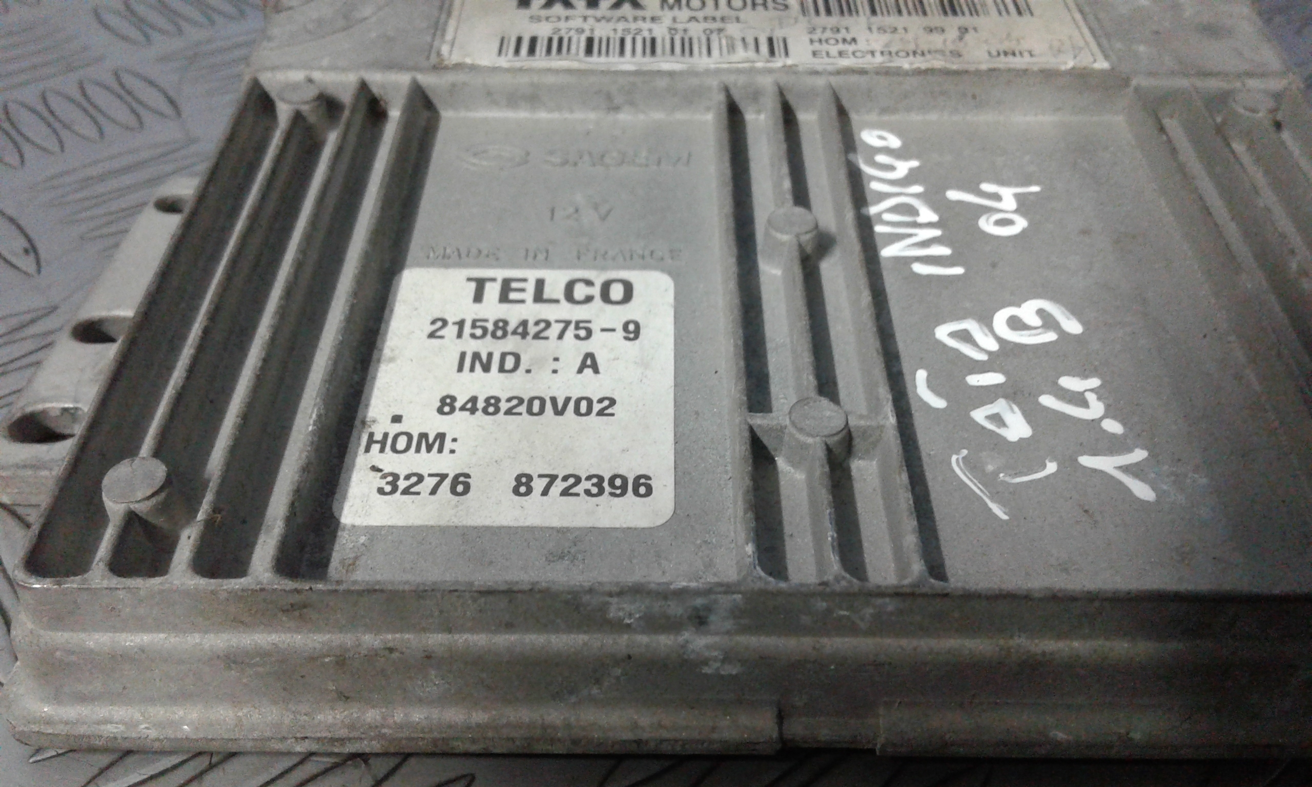 Centralina Iniezione (Sagem Tata Motors) 279115210172 Usato