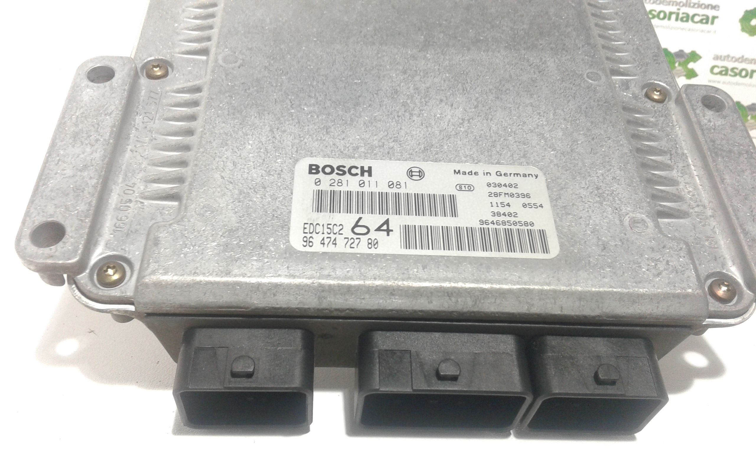 Centralina Iniezione (Bosch) 194061 0 281 011 081 Usato