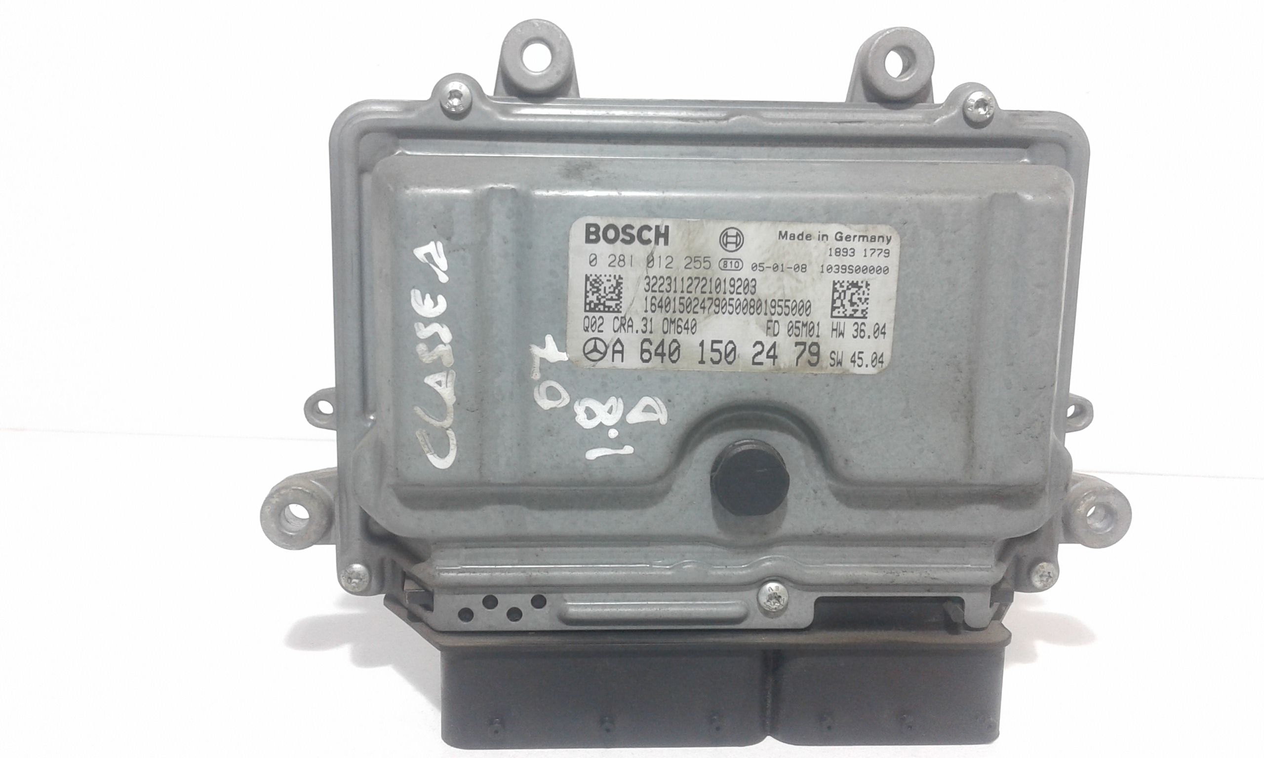 Centralina Iniezione (Bosch Bosch) A0024463340 0 281 012 255 Usato