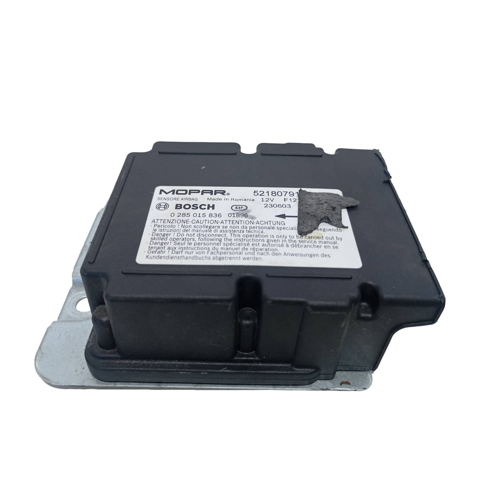 Centralina Comando Airbag (Bosch Mopar) 52180791 0 285 015 836 Usato