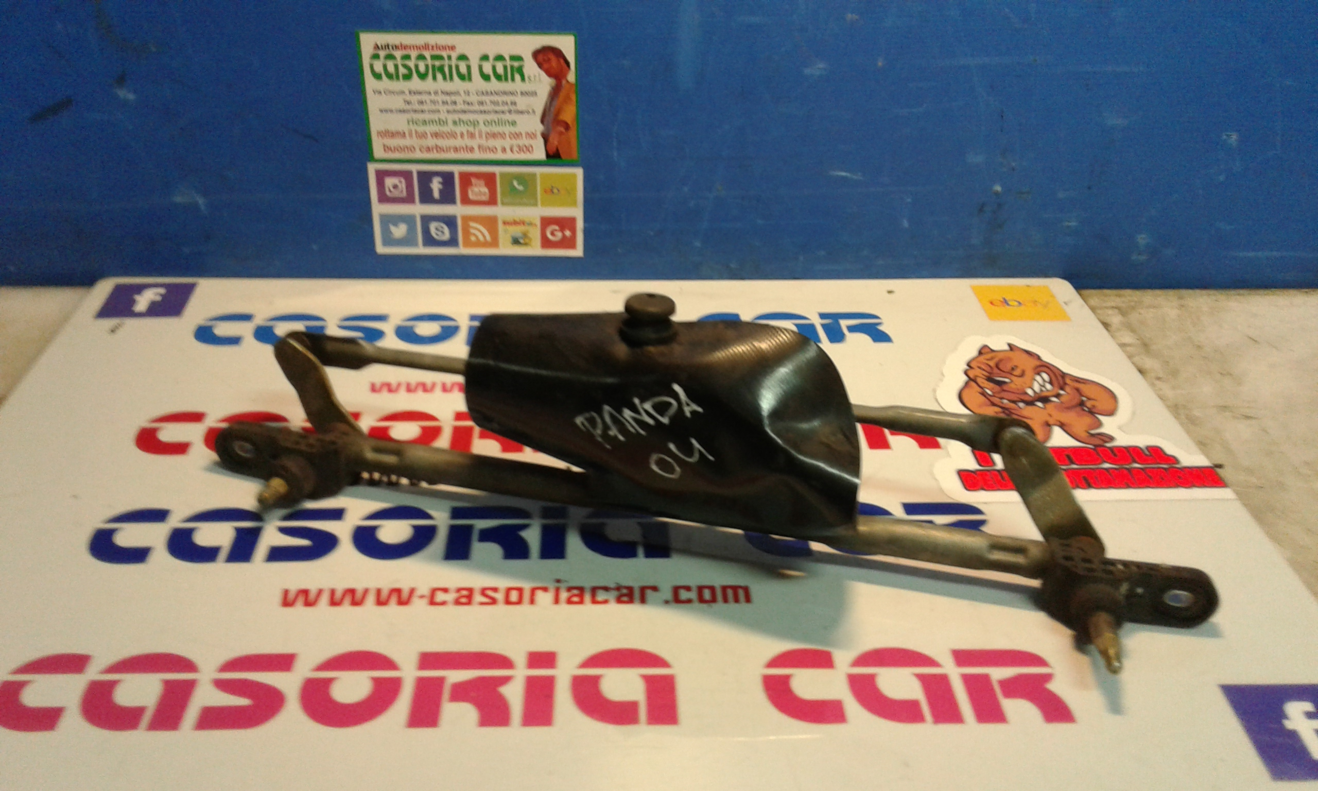 motorino tergiparabrezza compl. - Immagine 1 di 2