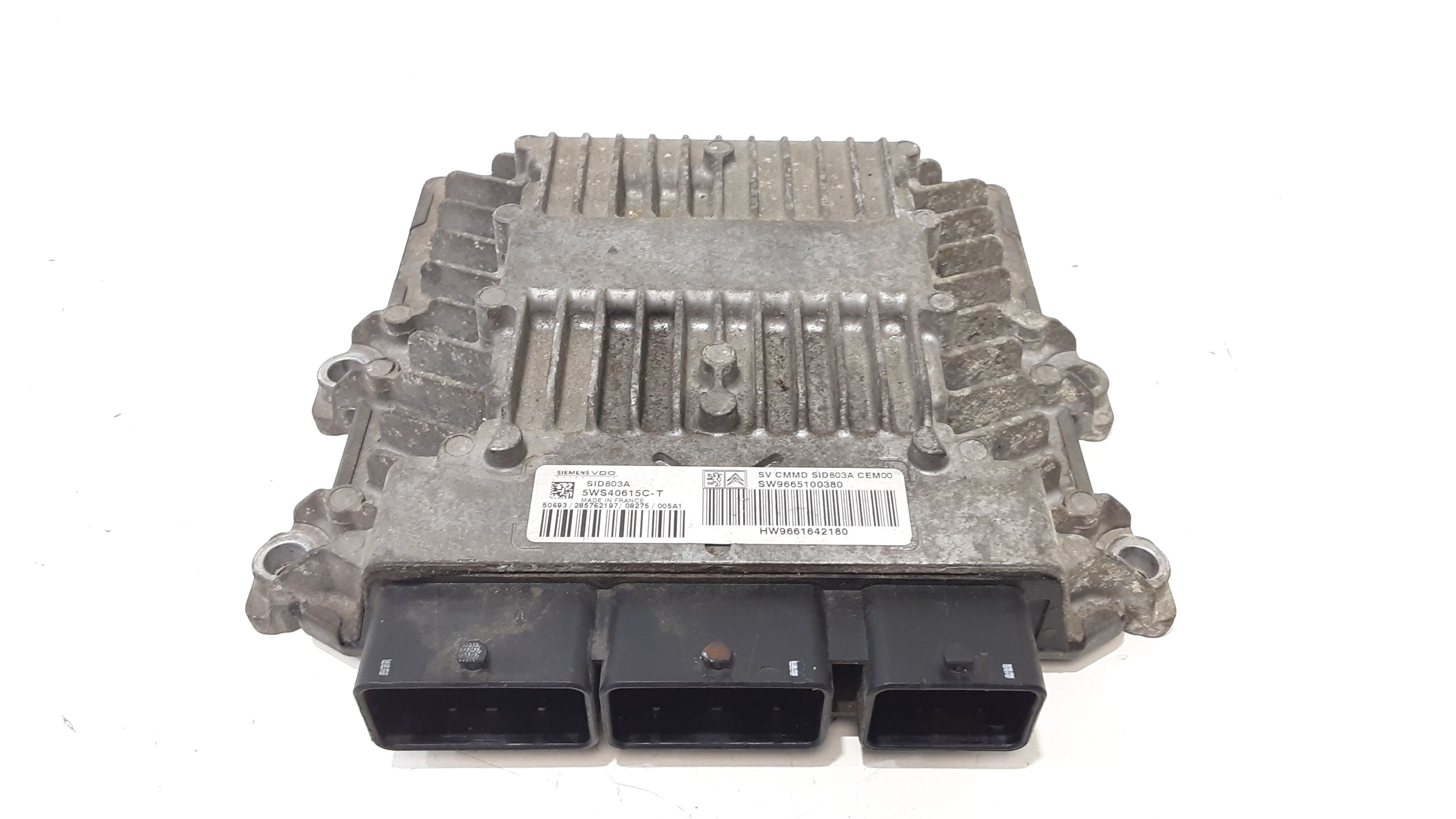 Centralina Iniezione (Siemens Vdo) 1608308280 5WS40615C-T Usato