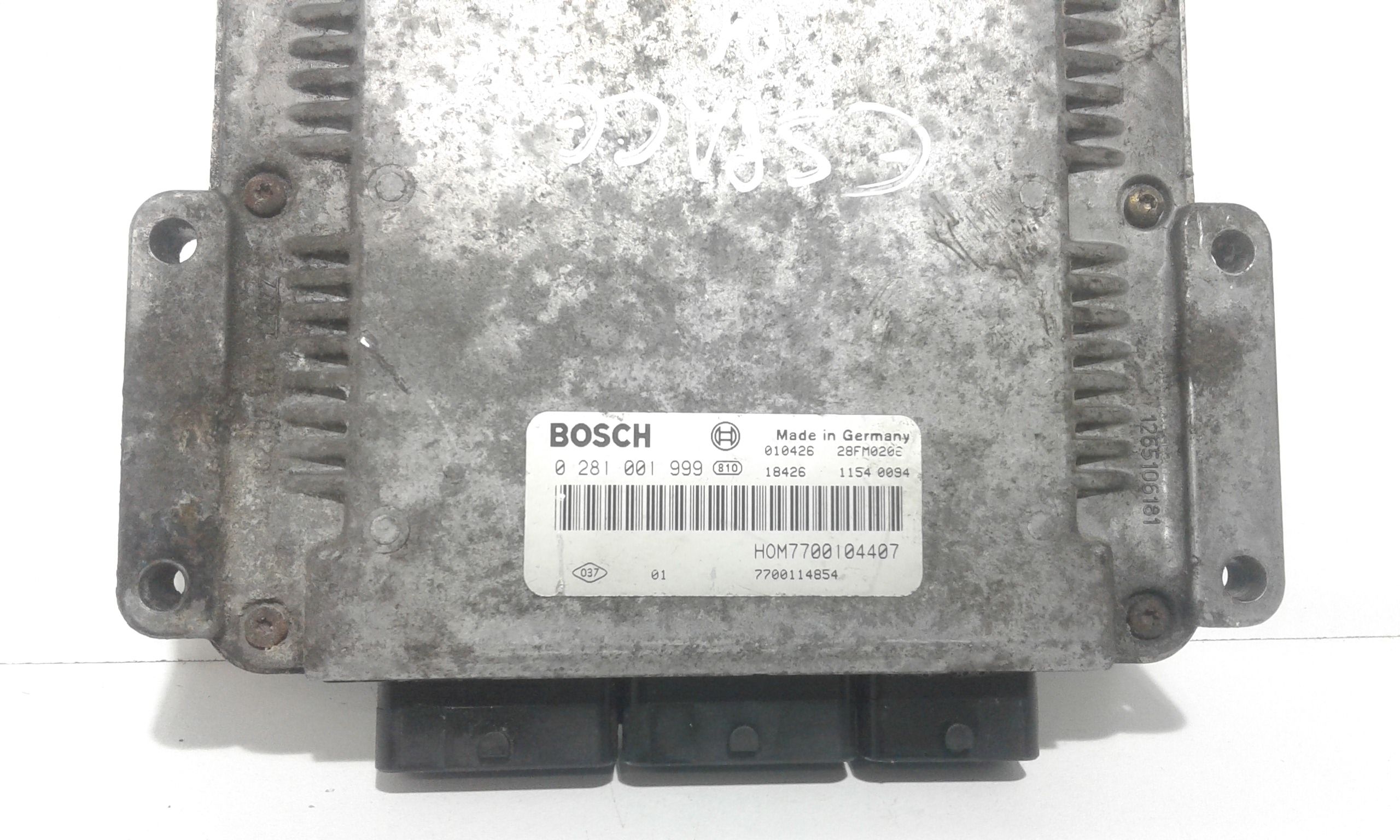 Centralina Iniezione (Bosch) 7700105153 0 281 001 999 Usato