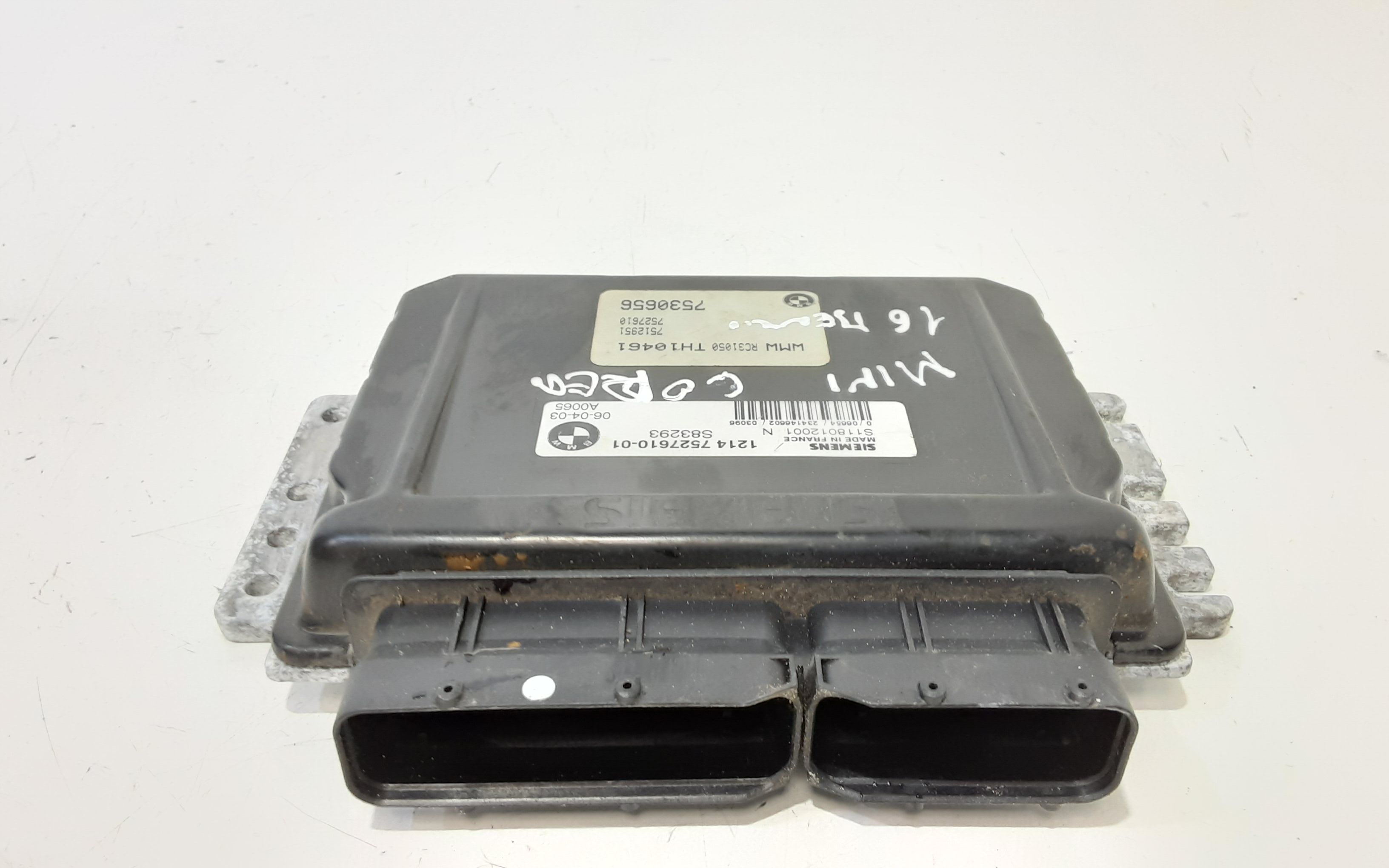 Centralina Iniezione (Siemens Siemens) 12147557395 S118012001N Usato