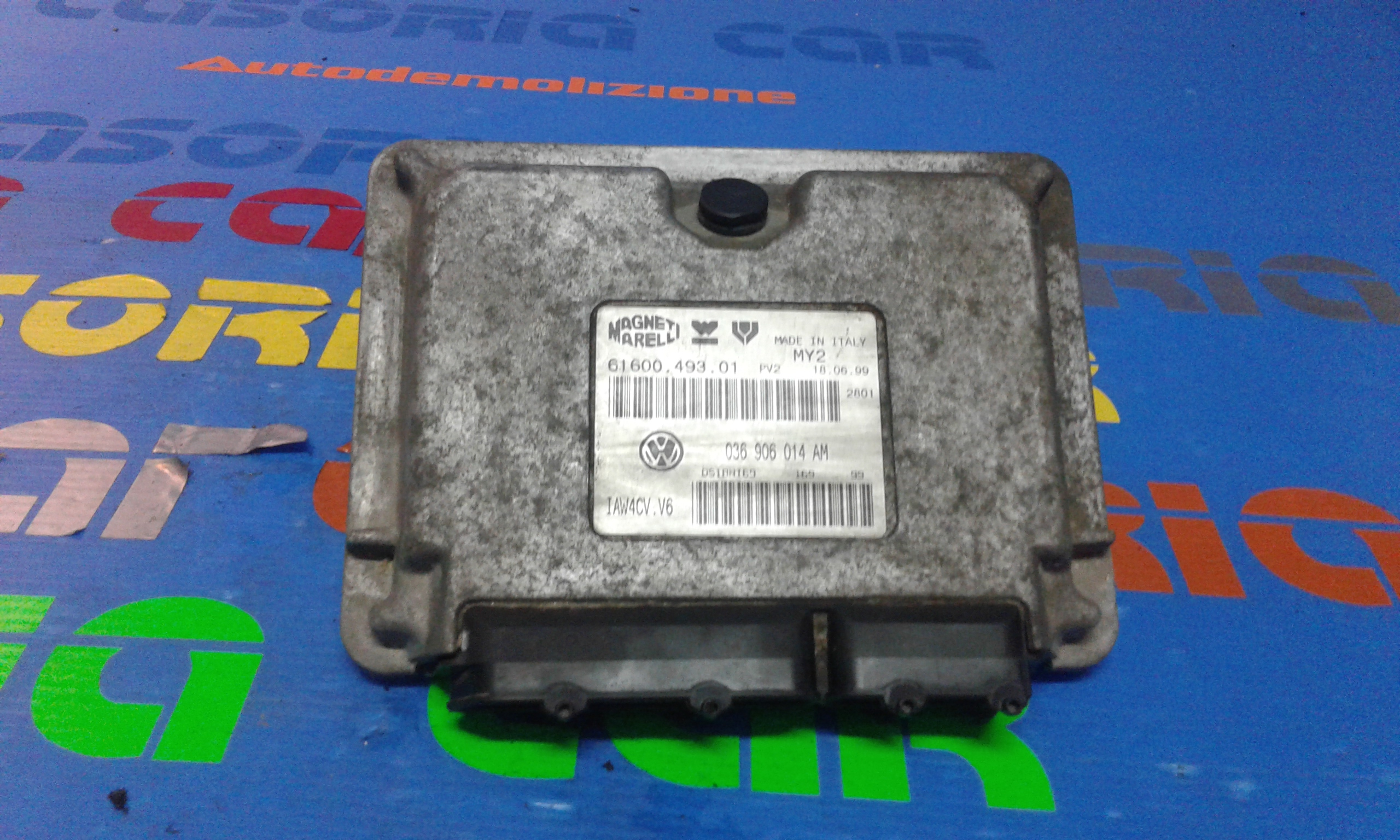 Centralina Iniezione (Magneti Marelli) 030906032BG 61600.493.01 Usato