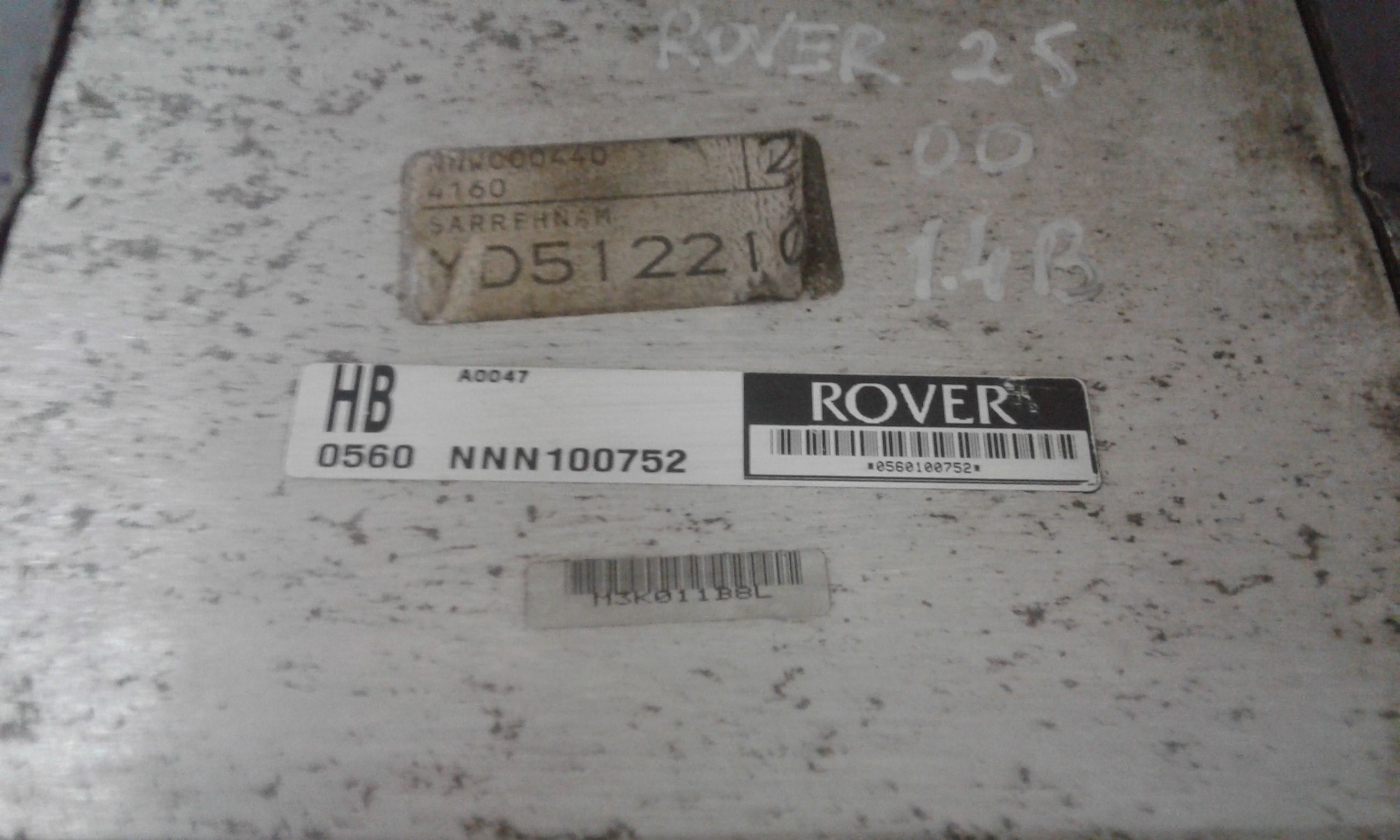 Centralina Iniezione (Rover) NNN100743 Usato
