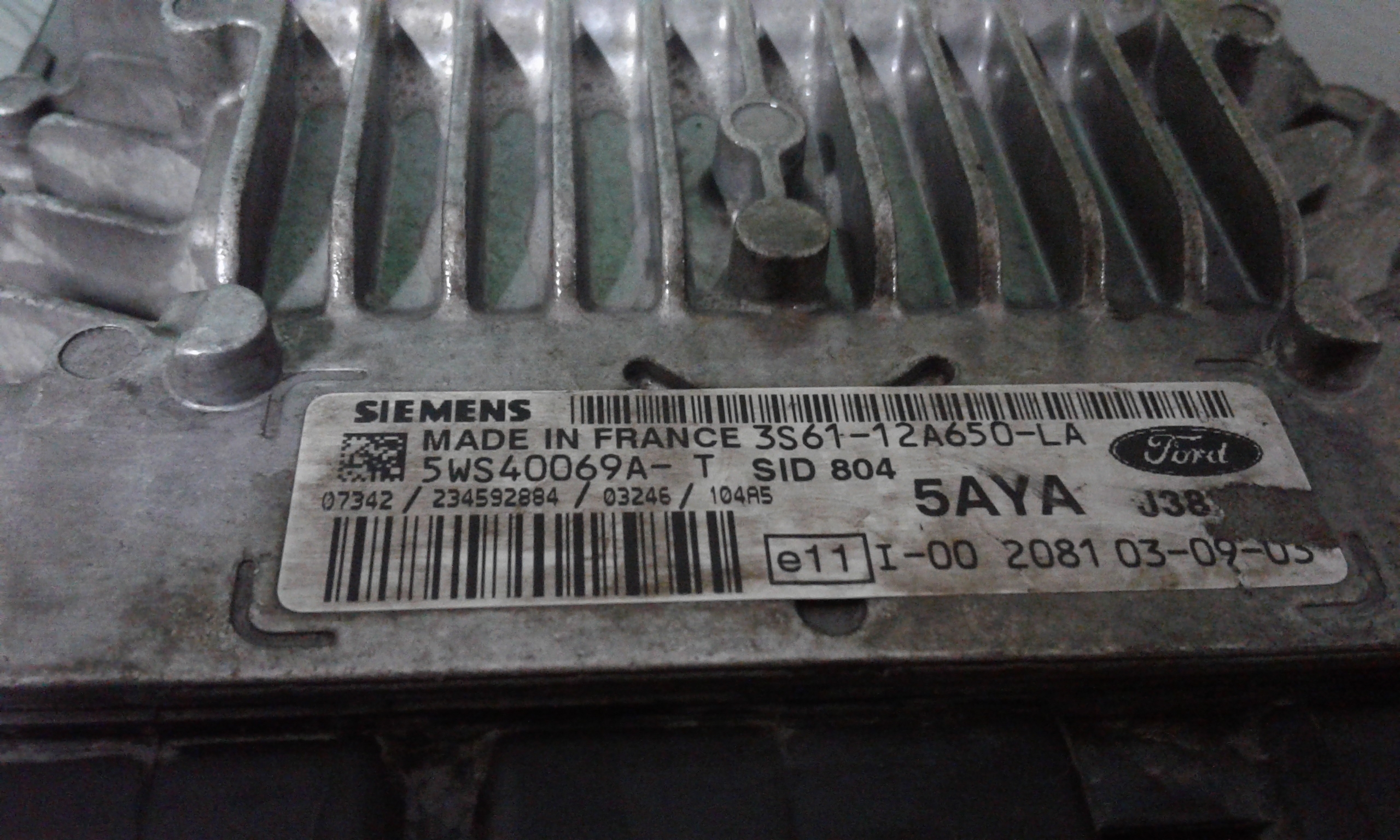 Centralina Iniezione (Siemens Ford) 1363938 Usato
