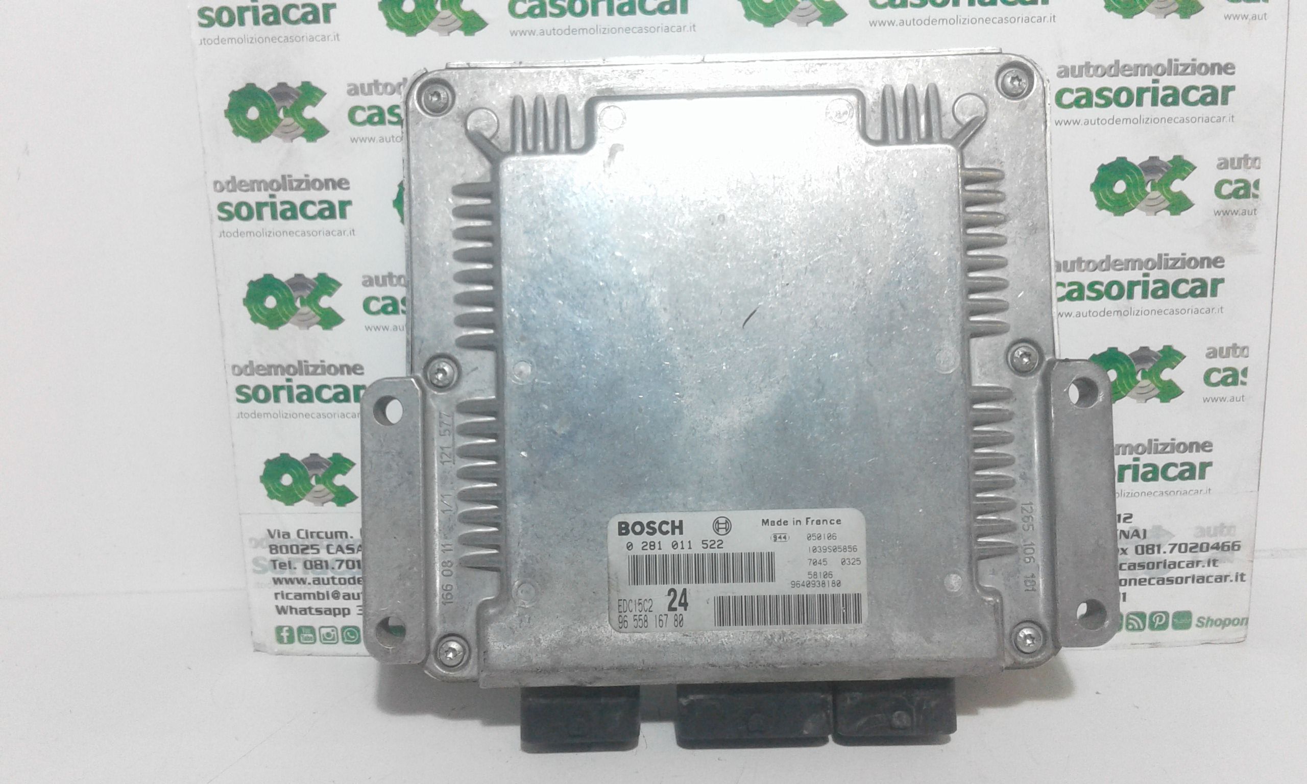Centralina Iniezione (Bosch) 71783837 0 281 011 522 Usato