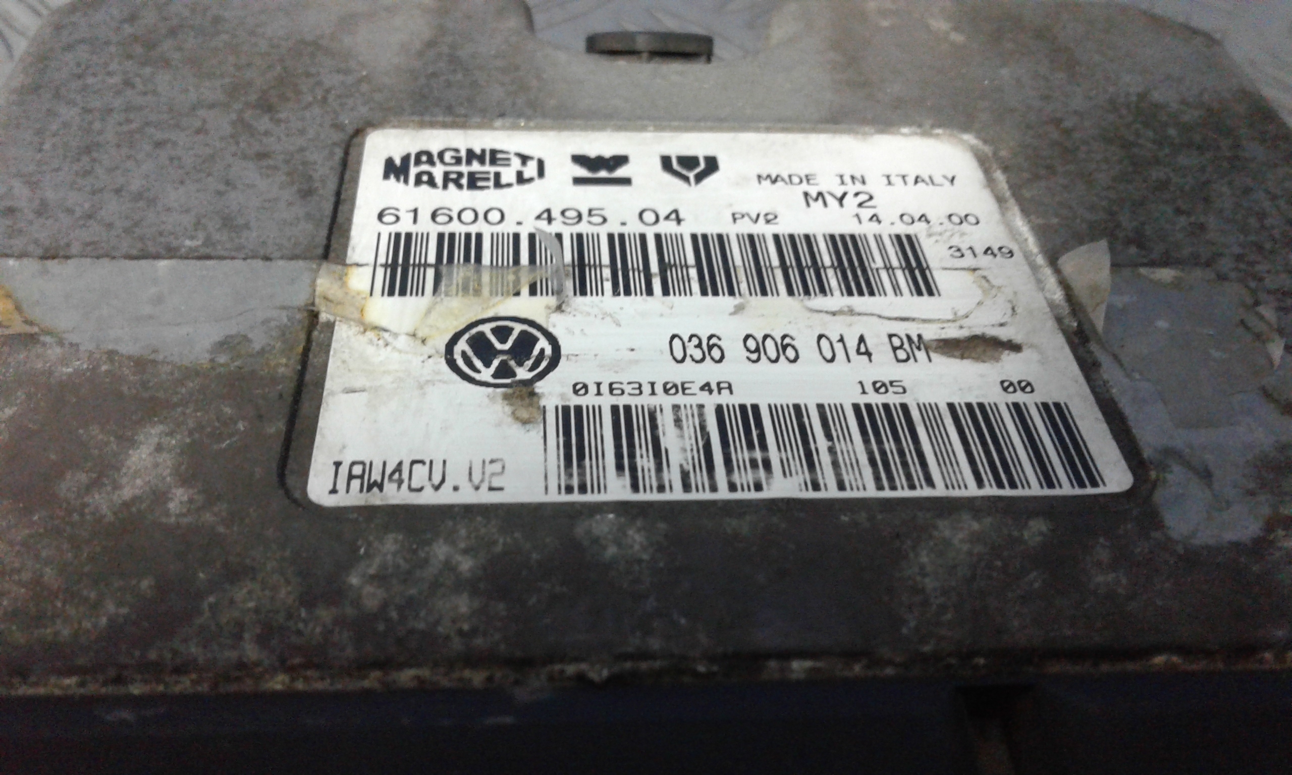 Centralina Iniezione (Magneti Marelli) 030906026AP Usato