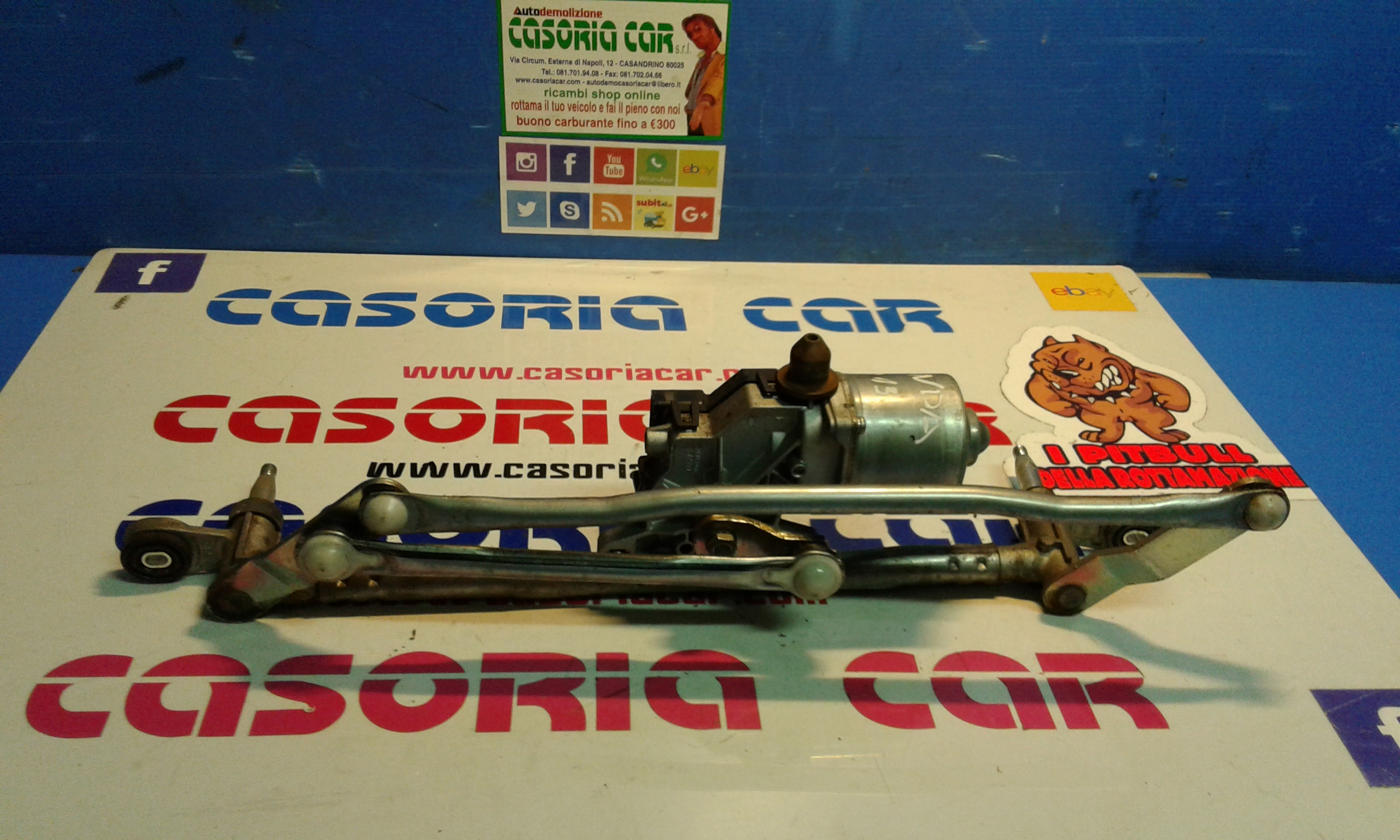 motorino tergiparabrezza compl. - Immagine 1 di 2