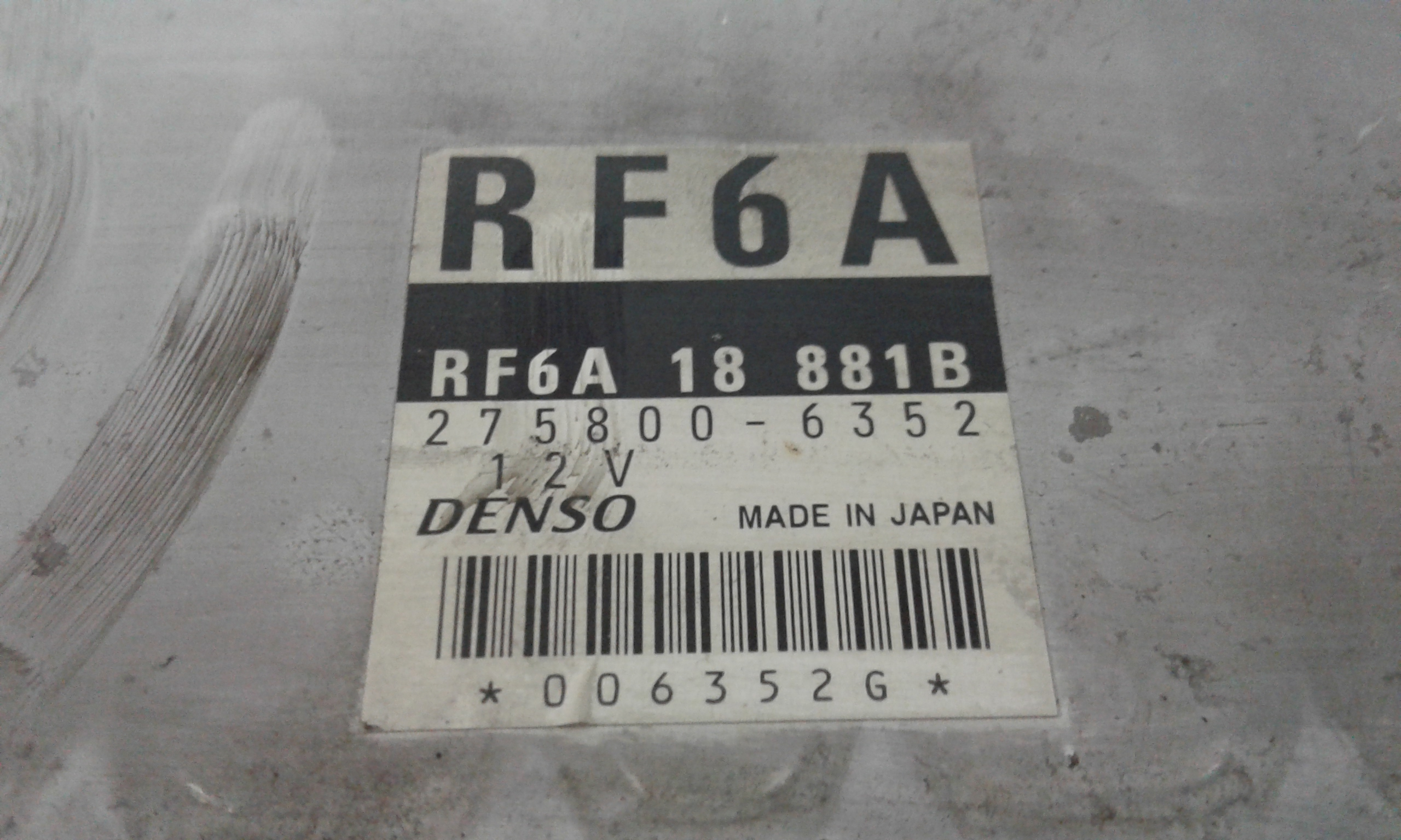 Centralina Iniezione (Denso) 275800-6352 Usato