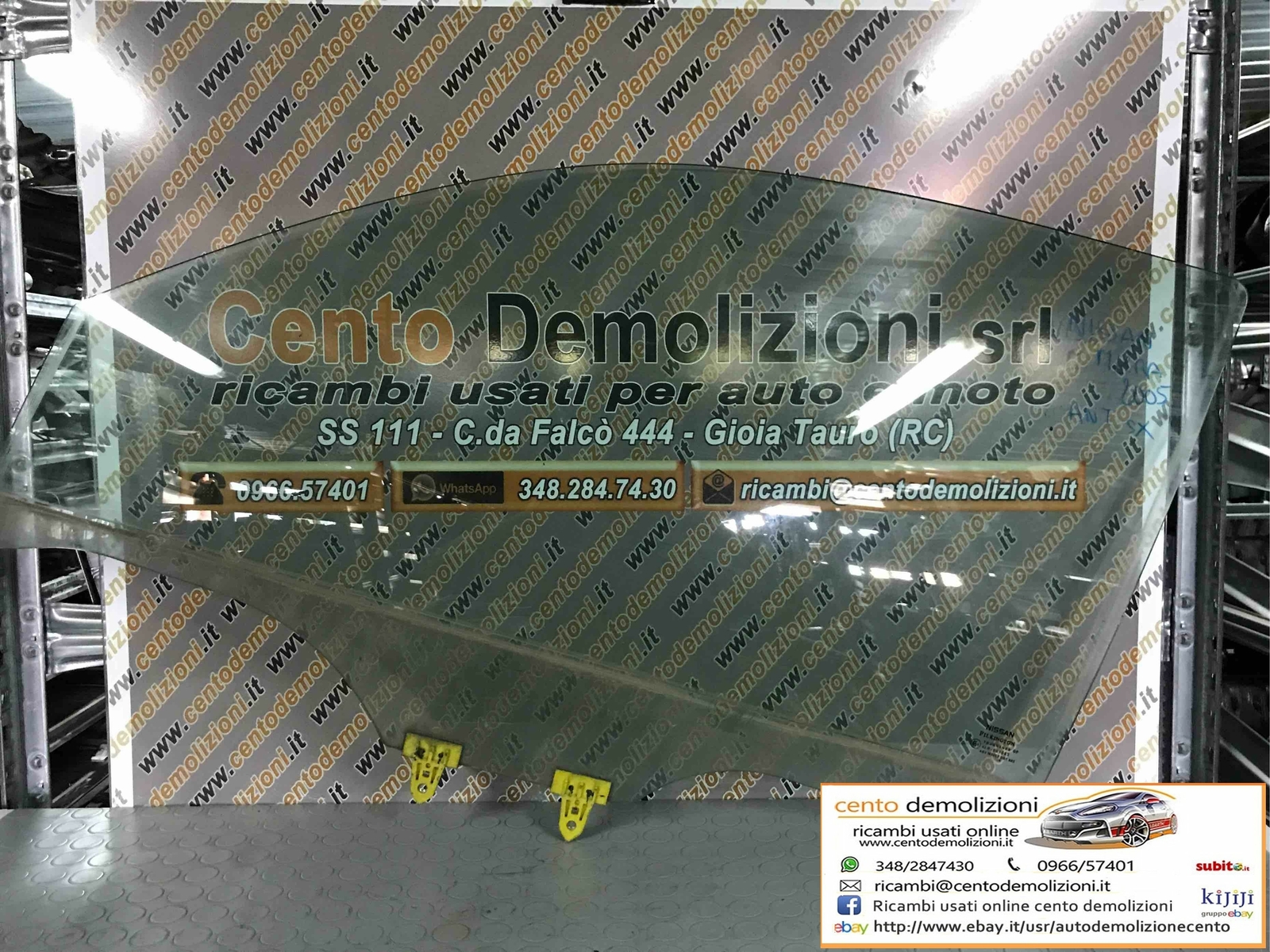 Scendente atermico porta ant. Sinistro - Immagine 1 di 1