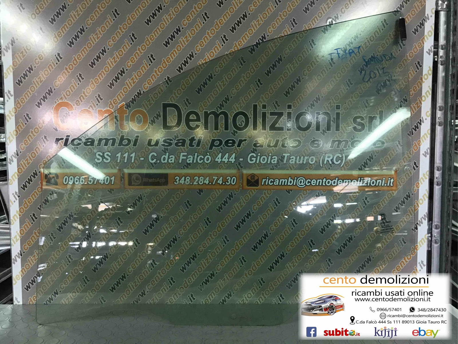 Scendente Atermico Porta Ant. Sinistro 51843634 Usato