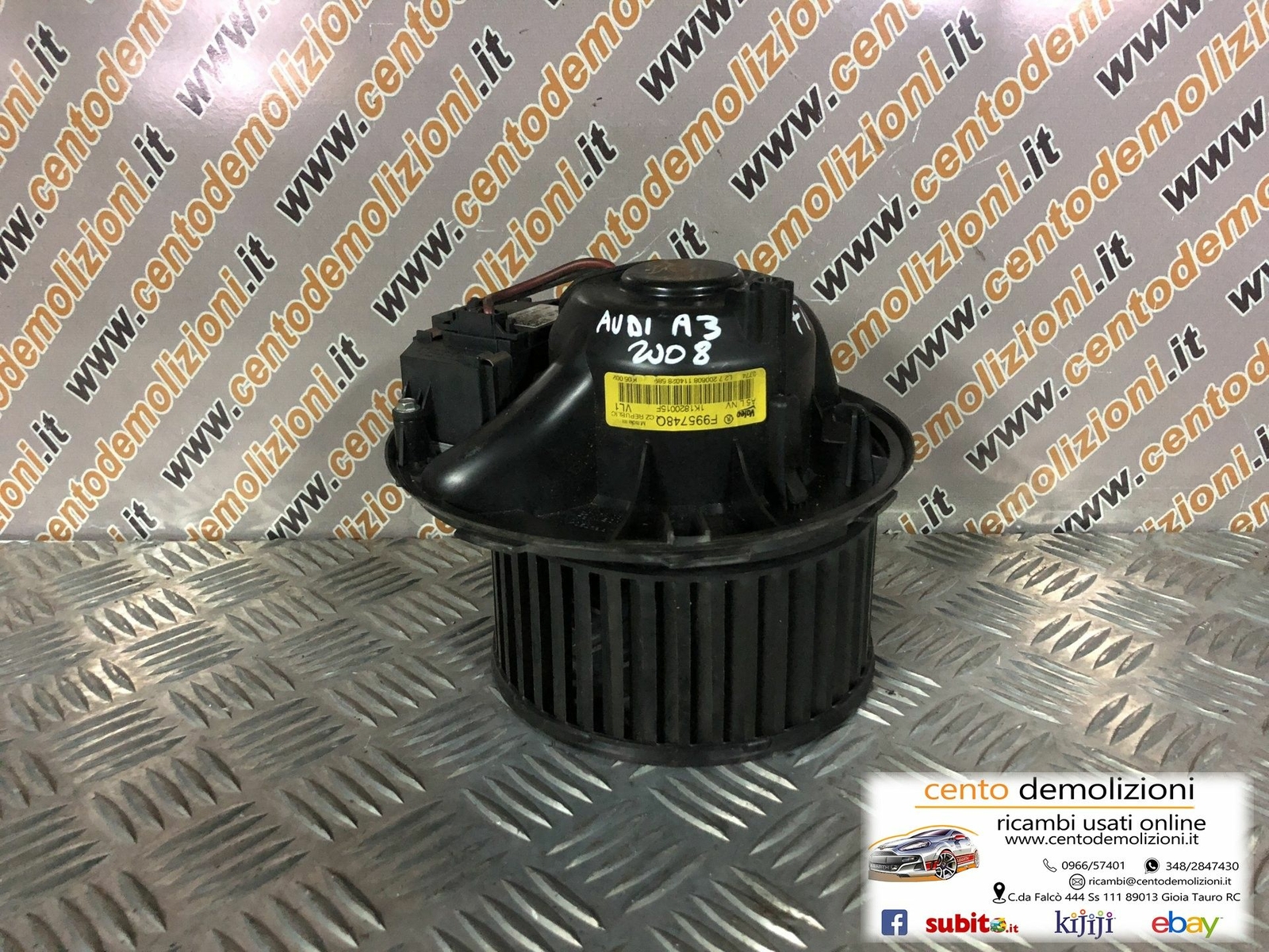 Motorino Ventilazione Abitacolo 1K1820015F Usato