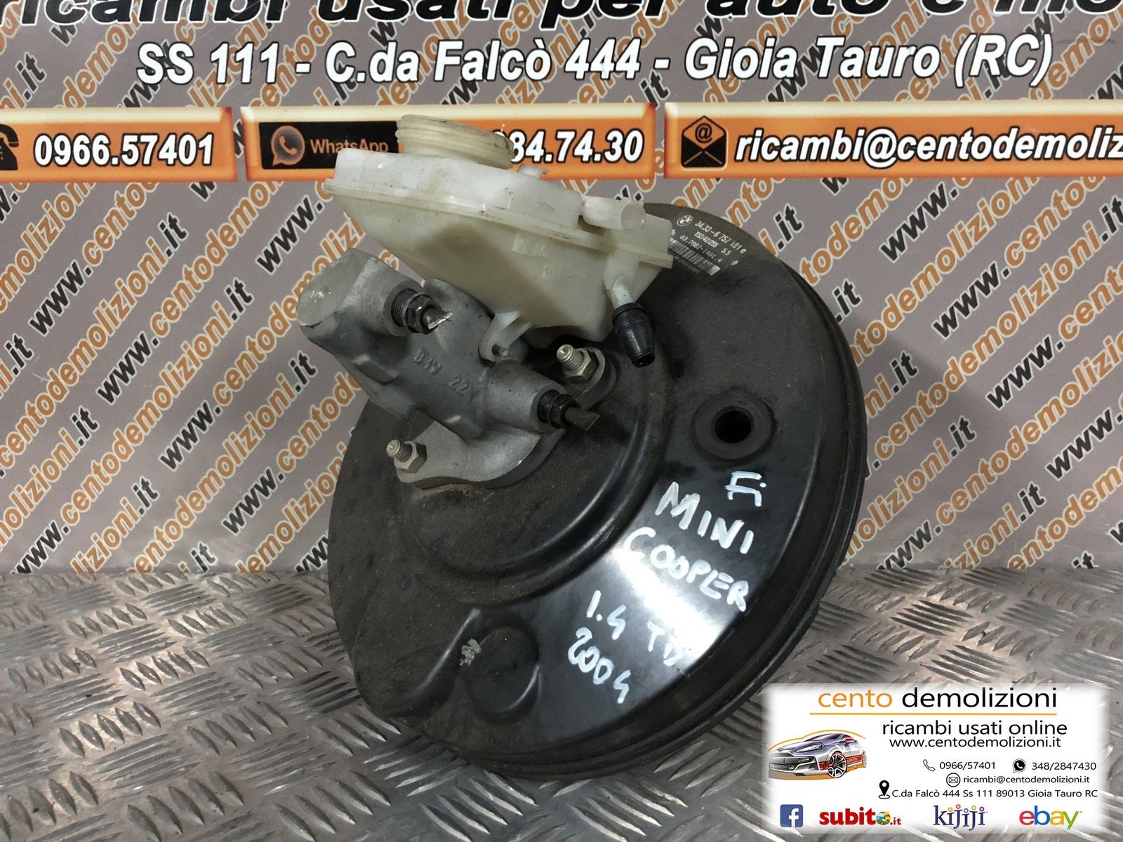 Servofreno 34.33-6757181 Usato