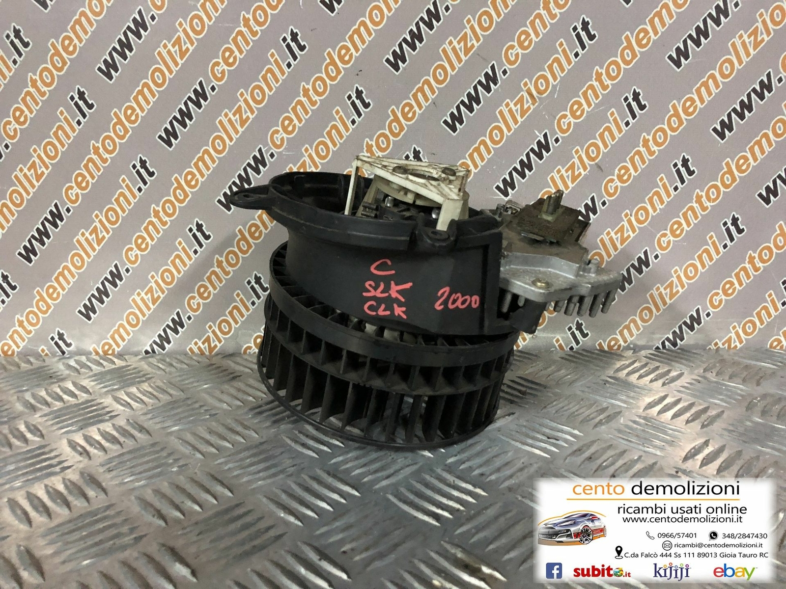 Motorino ventilazione abitacolo - Immagine 1 di 2